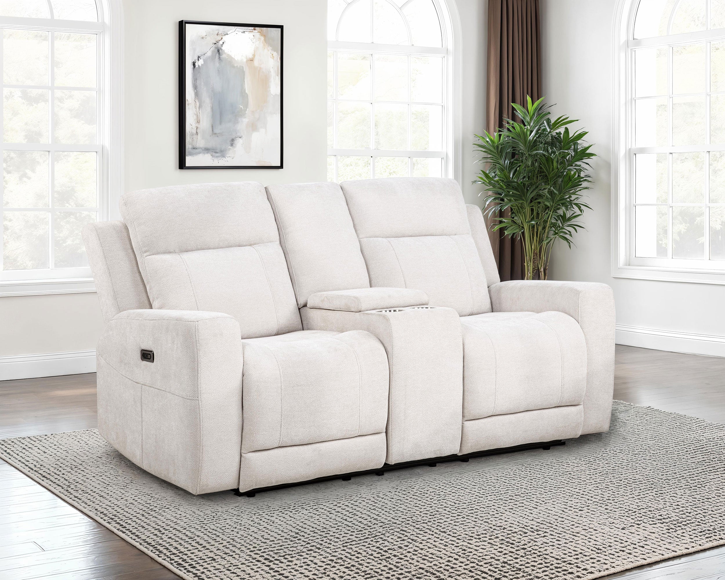 Kennett Power Reclining Loveseat - Romeo & Juliet Furniture (Warren,MI)