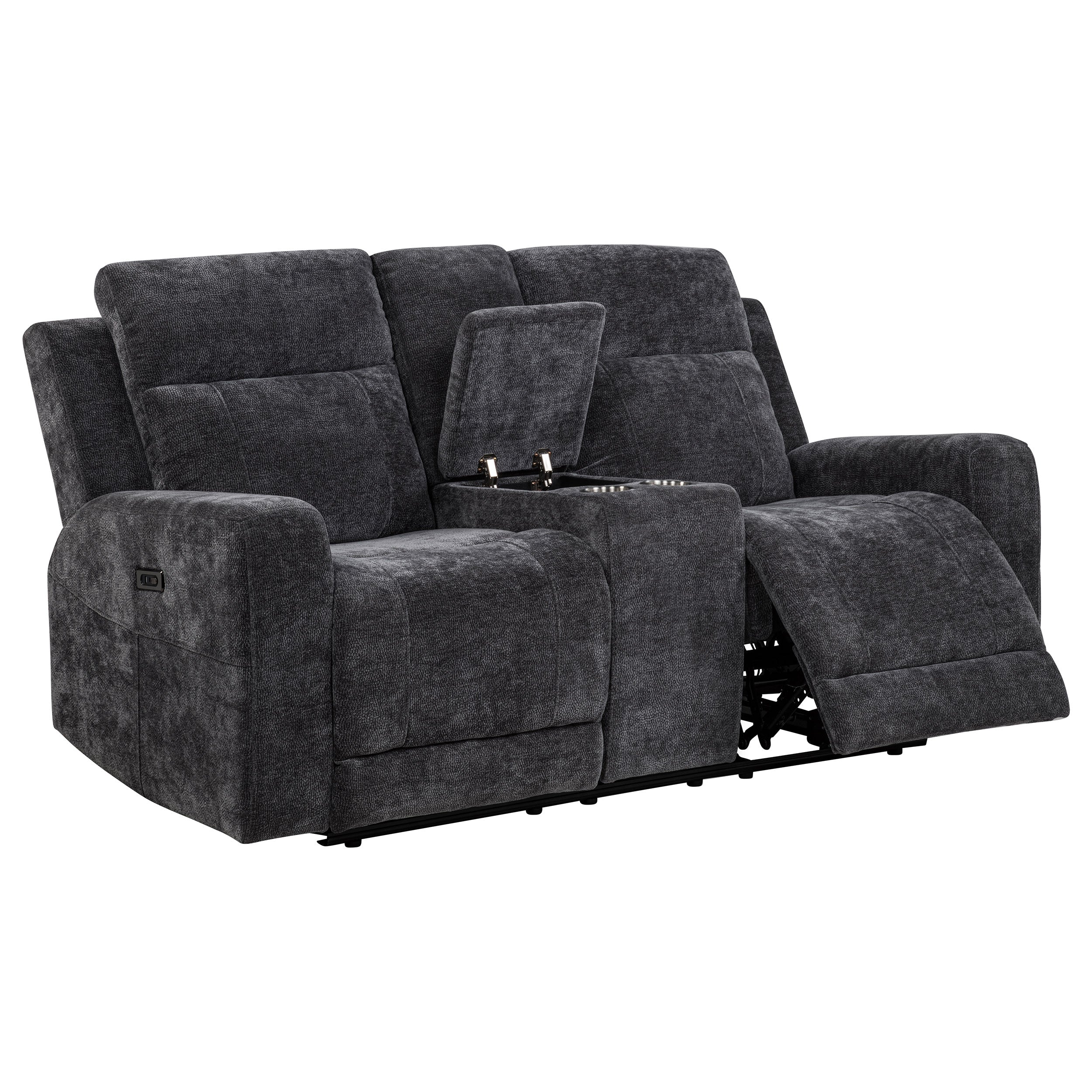 Kennett Power Reclining Loveseat - Romeo & Juliet Furniture (Warren,MI)