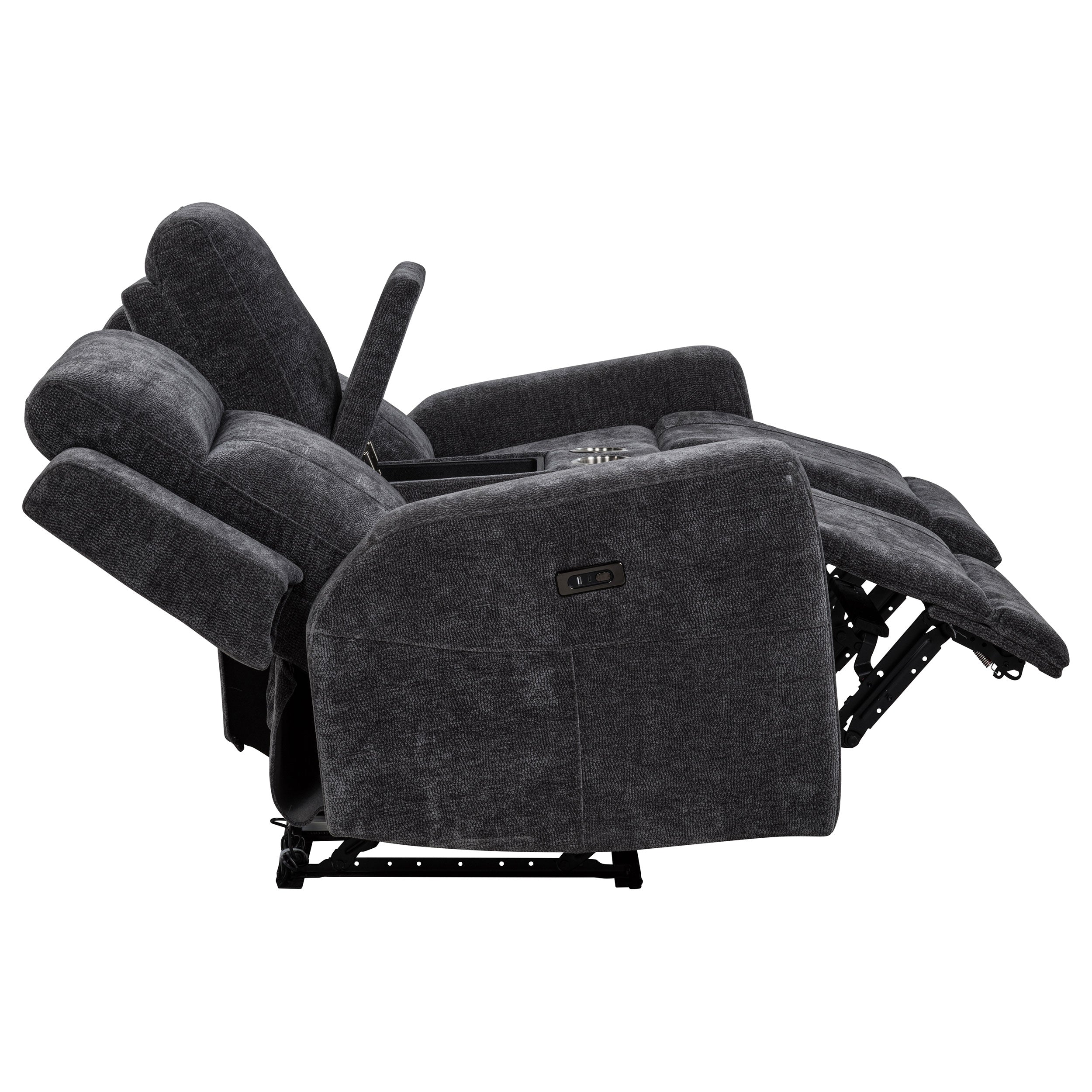 Kennett Power Reclining Loveseat - Romeo & Juliet Furniture (Warren,MI)