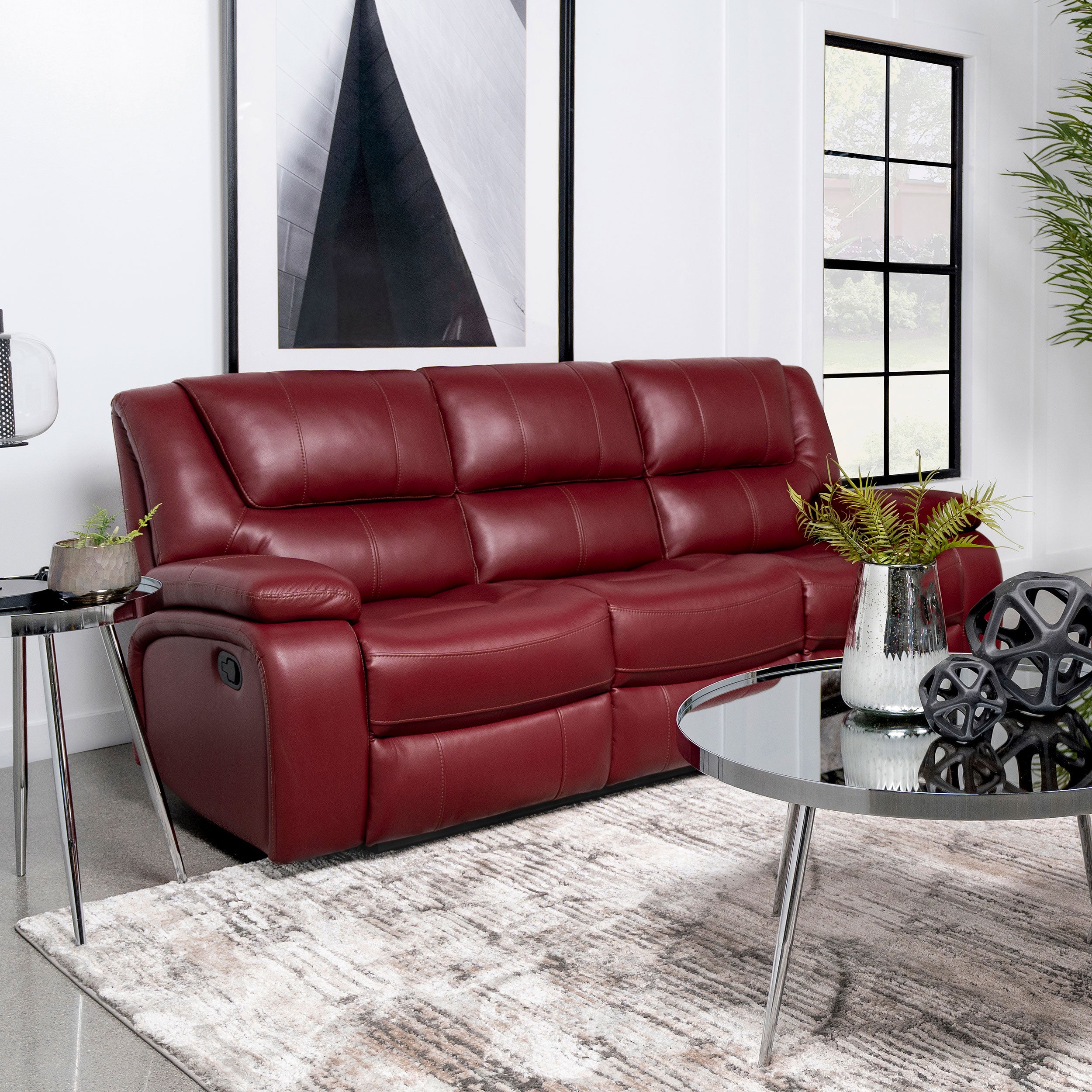 Camila Reclining Sofa - Romeo & Juliet Furniture (Warren,MI)