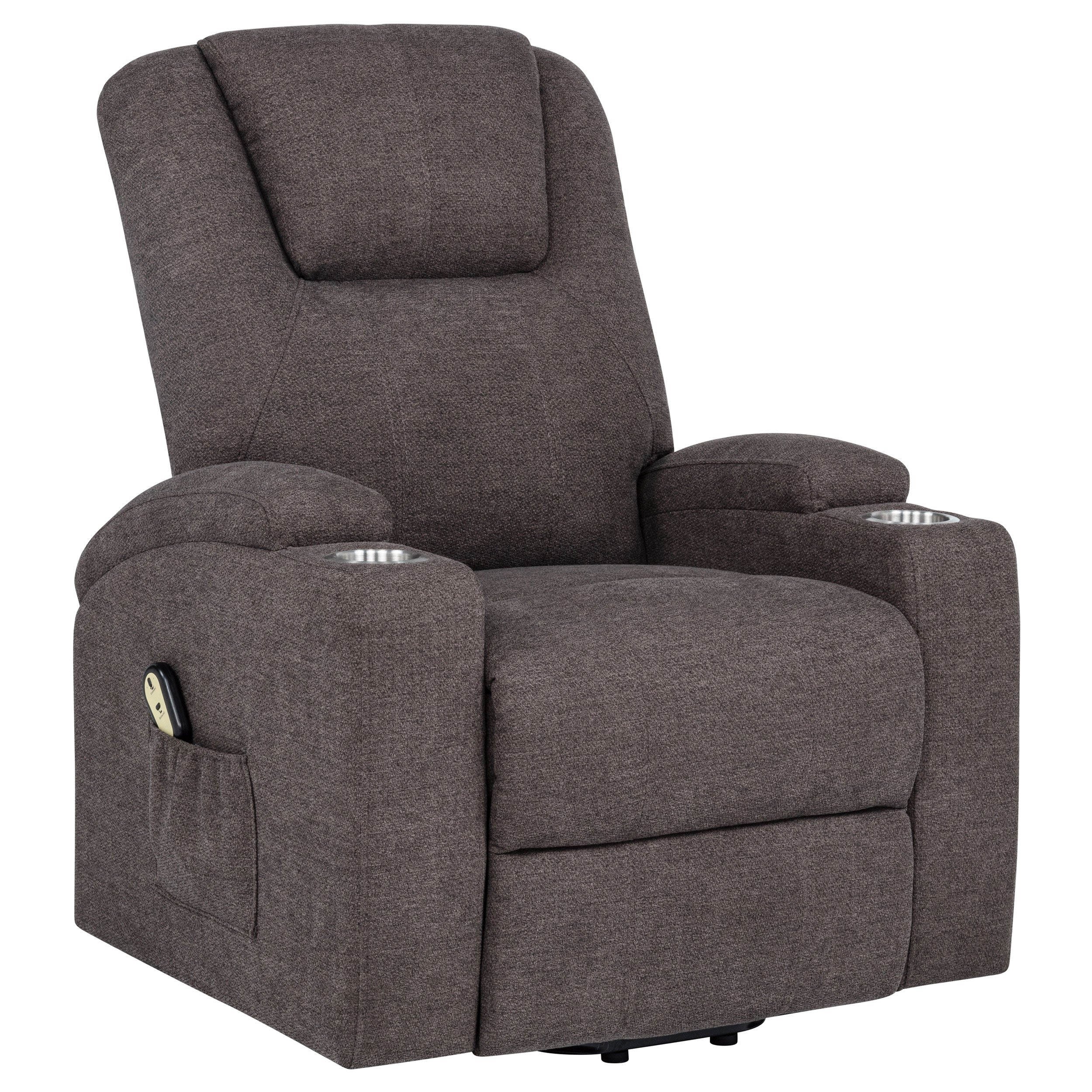 Louie Power Lift Massage Recliner - Romeo & Juliet Furniture (Warren,MI)