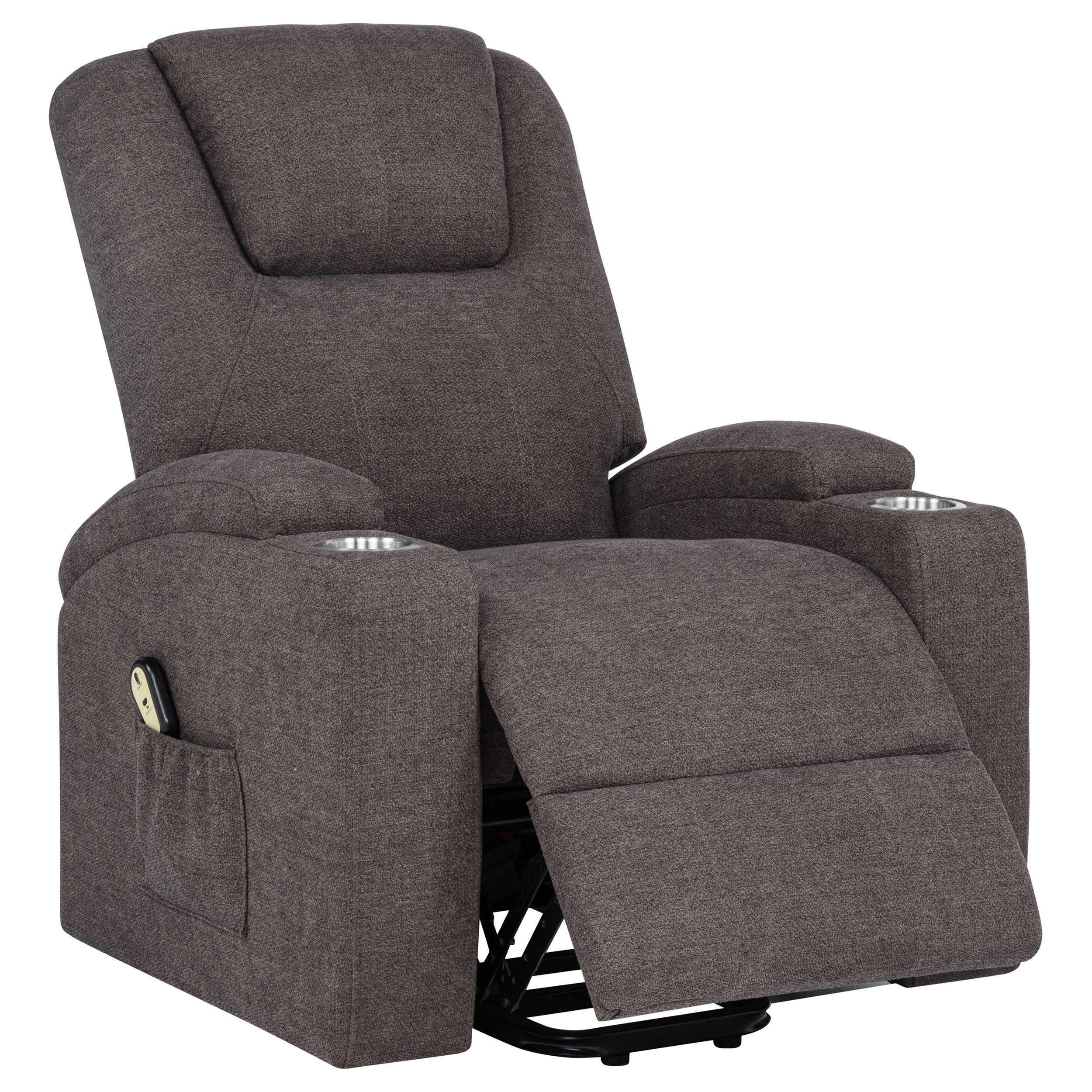 Louie Power Lift Massage Recliner - Romeo & Juliet Furniture (Warren,MI)