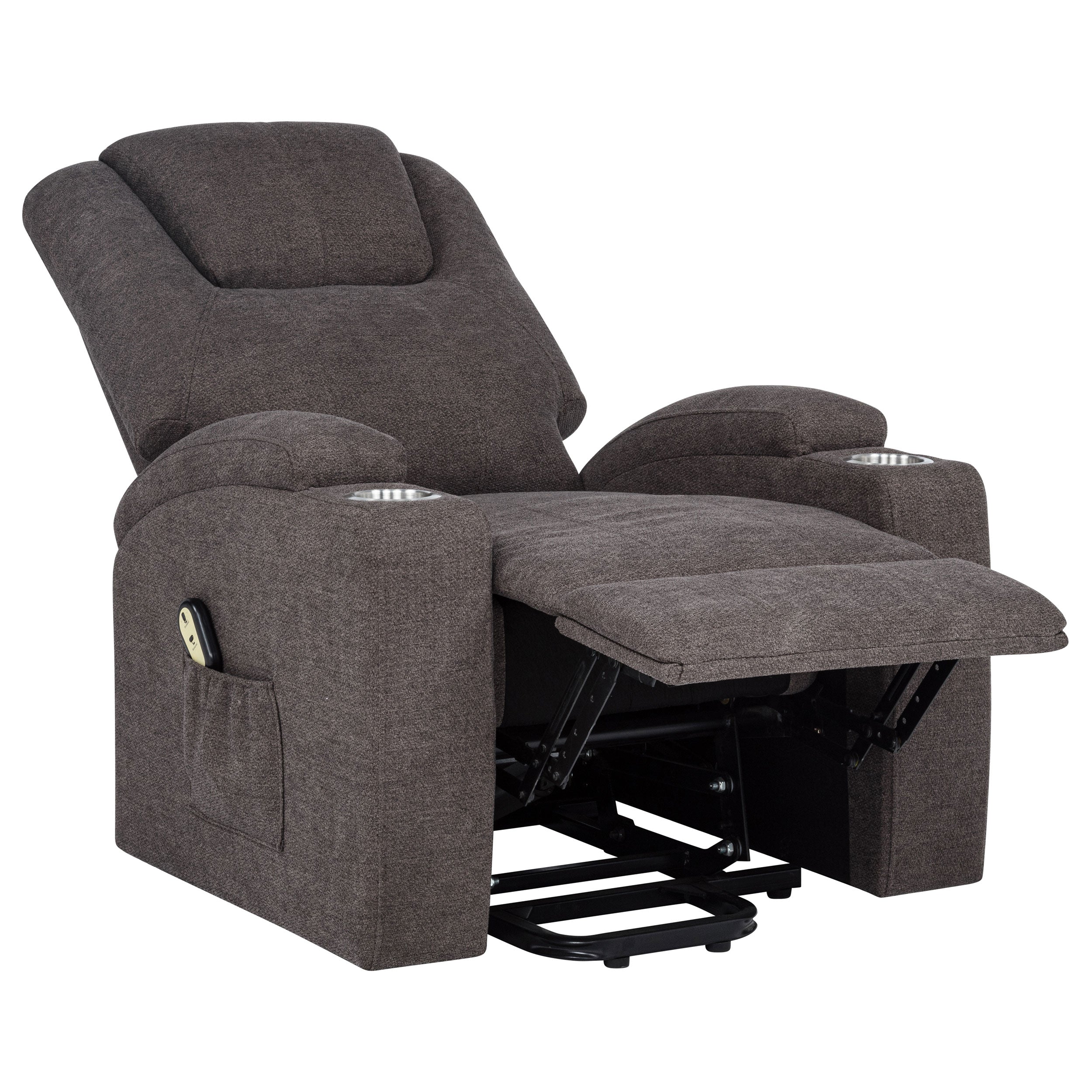 Louie Power Lift Massage Recliner - Romeo & Juliet Furniture (Warren,MI)