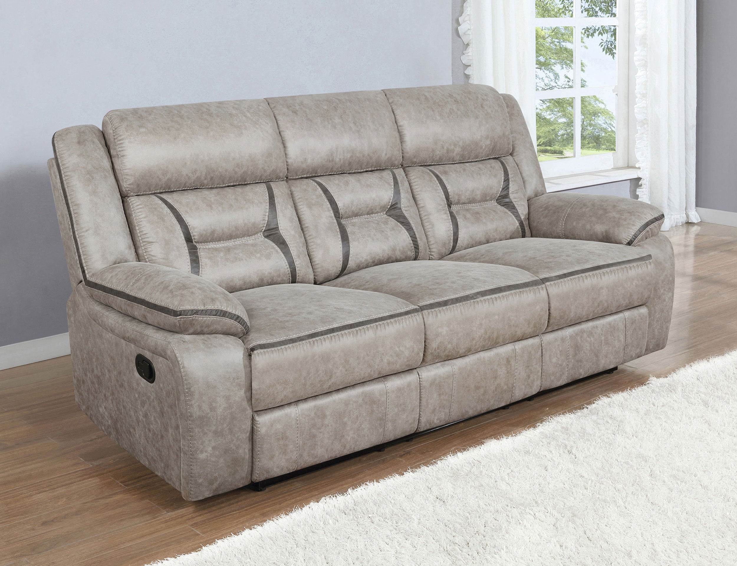 Greer Reclining Sofa - Romeo & Juliet Furniture (Warren,MI)