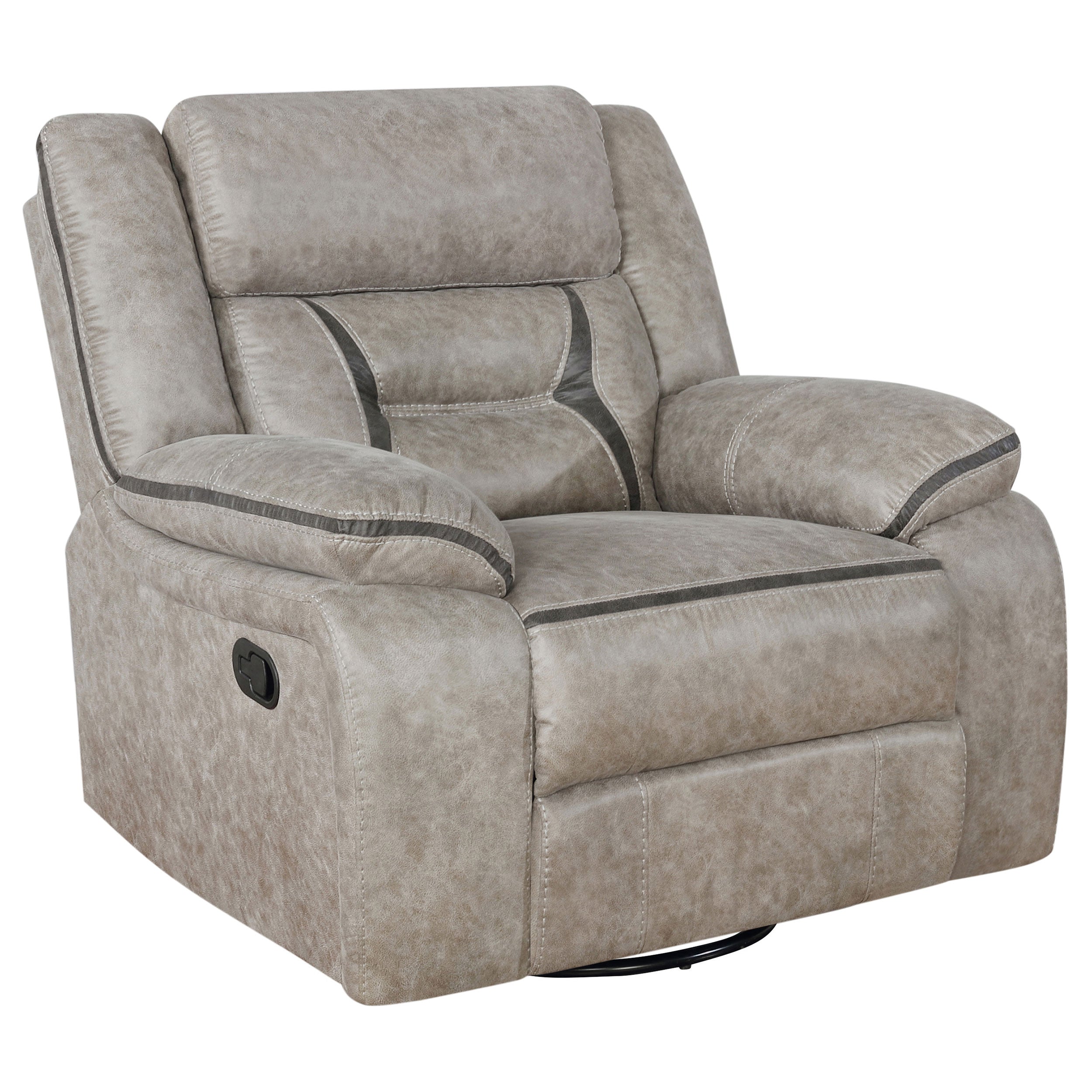 Greer Swivel Glider Recliner - Romeo & Juliet Furniture (Warren,MI)