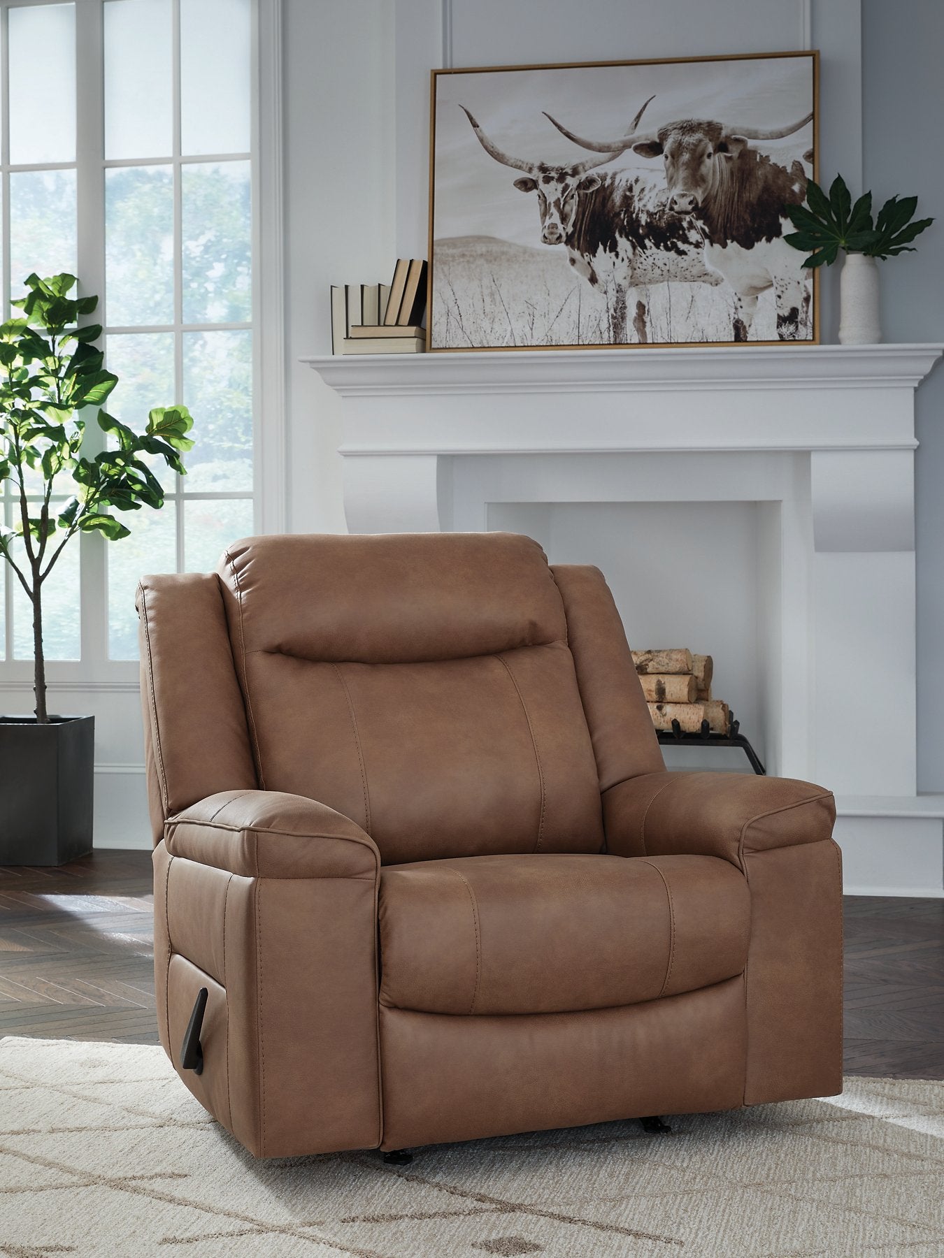 Status Check Recliner - Romeo & Juliet Furniture (Warren,MI)