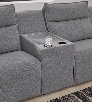 Modmax Power Reclining Sectional with Chaise - Romeo & Juliet Furniture (Warren,MI)