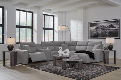 Modmax Power Reclining Sectional with Chaise - Romeo & Juliet Furniture (Warren,MI)