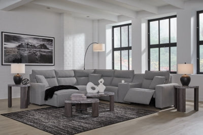 Modmax Power Reclining Sectional with Chaise - Romeo & Juliet Furniture (Warren,MI)