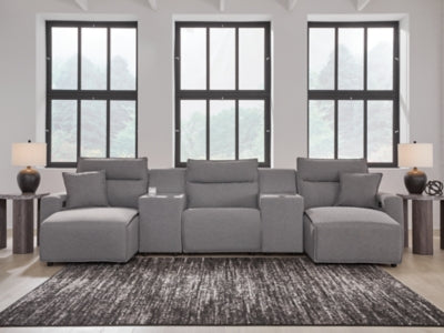 Modmax Power Reclining Sectional with Chaise - Romeo & Juliet Furniture (Warren,MI)