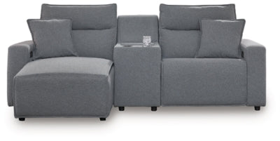 Modmax Power Reclining Sectional with Chaise - Romeo & Juliet Furniture (Warren,MI)