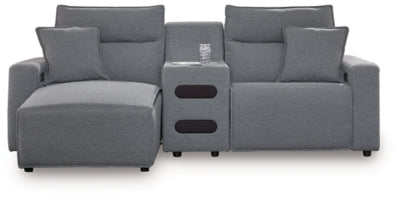 Modmax Power Reclining Sectional with Chaise - Romeo & Juliet Furniture (Warren,MI)