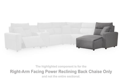 Modmax Power Reclining Sectional with Chaise - Romeo & Juliet Furniture (Warren,MI)
