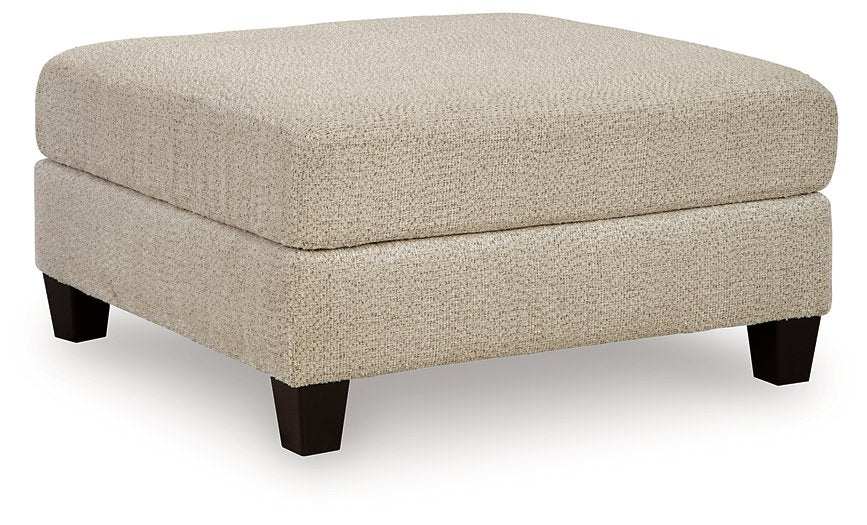 Steelwater Retreat Oversized Accent Ottoman - Romeo & Juliet Furniture (Warren,MI)