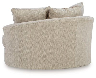 Steelwater Retreat Oversized Swivel Accent Chair - Romeo & Juliet Furniture (Warren,MI)