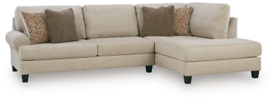 Steelwater Retreat Sectional with Chaise - Romeo & Juliet Furniture (Warren,MI)