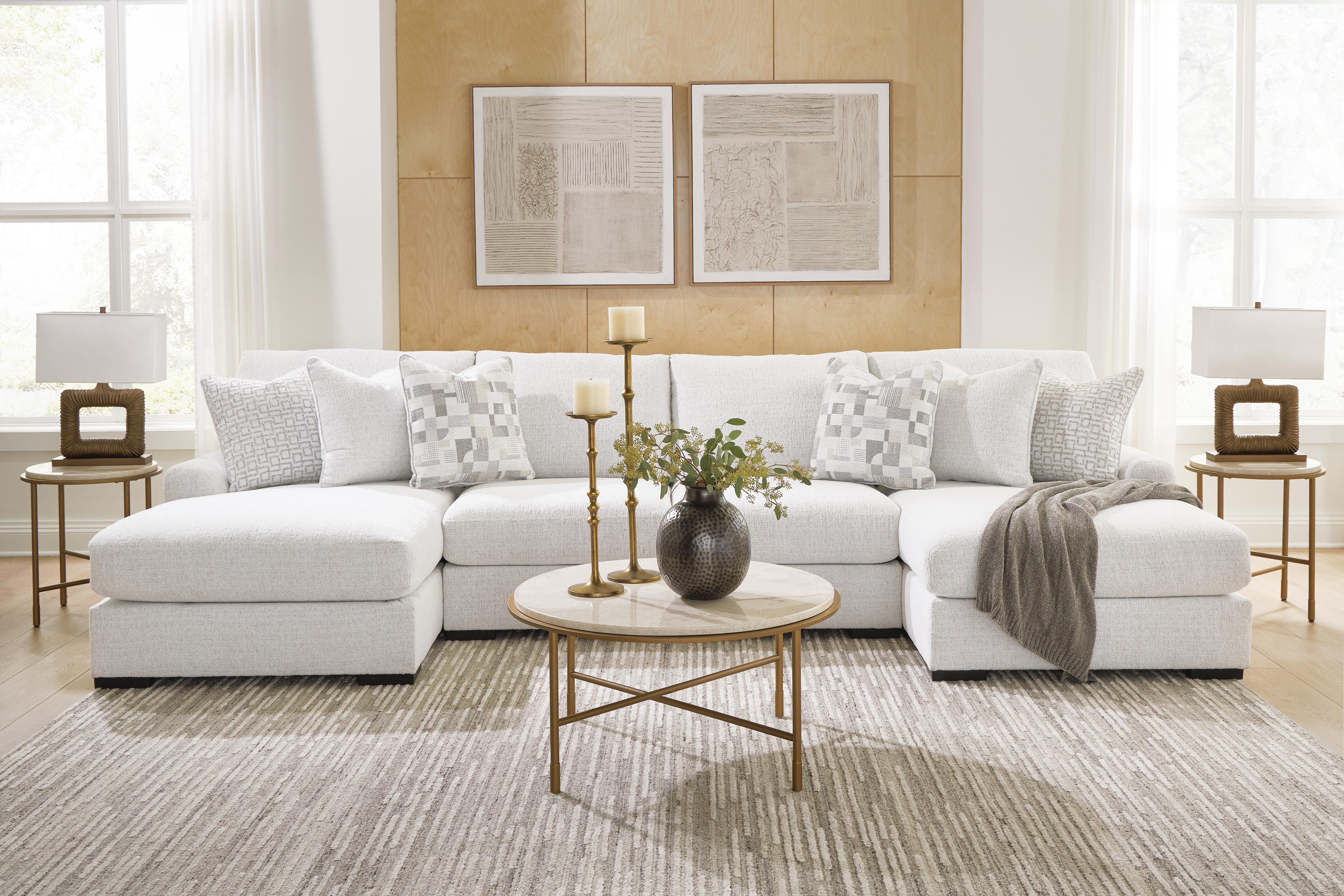 Misty-Lakes Double Chaise Sectional