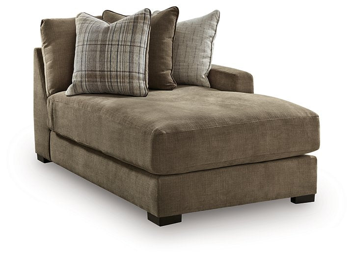 Camellia-Court Sectional with Chaise - Romeo & Juliet Furniture (Warren,MI)