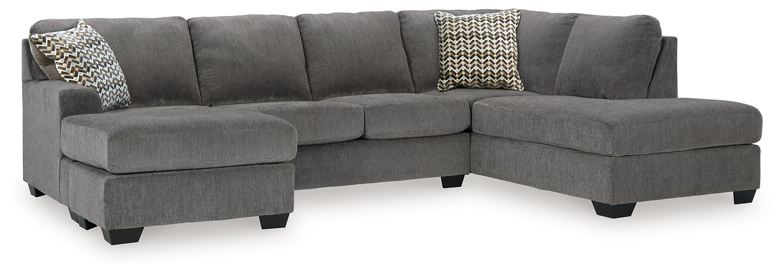Riverfield Sectional with Chaise - Romeo & Juliet Furniture (Warren,MI)