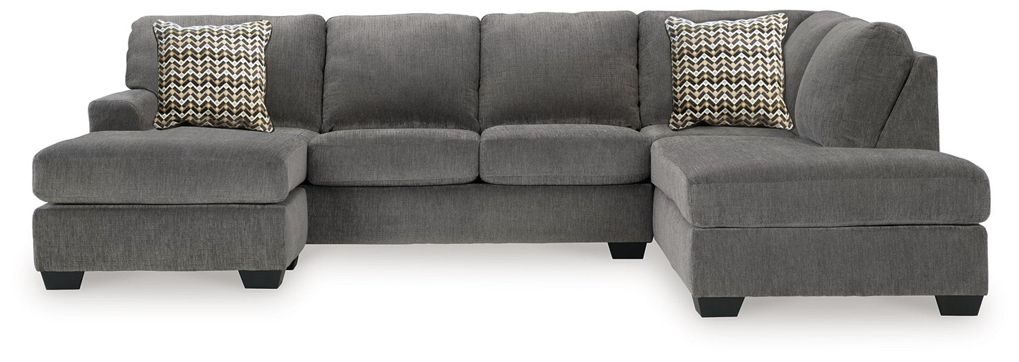 Riverfield Sectional with Chaise - Romeo & Juliet Furniture (Warren,MI)