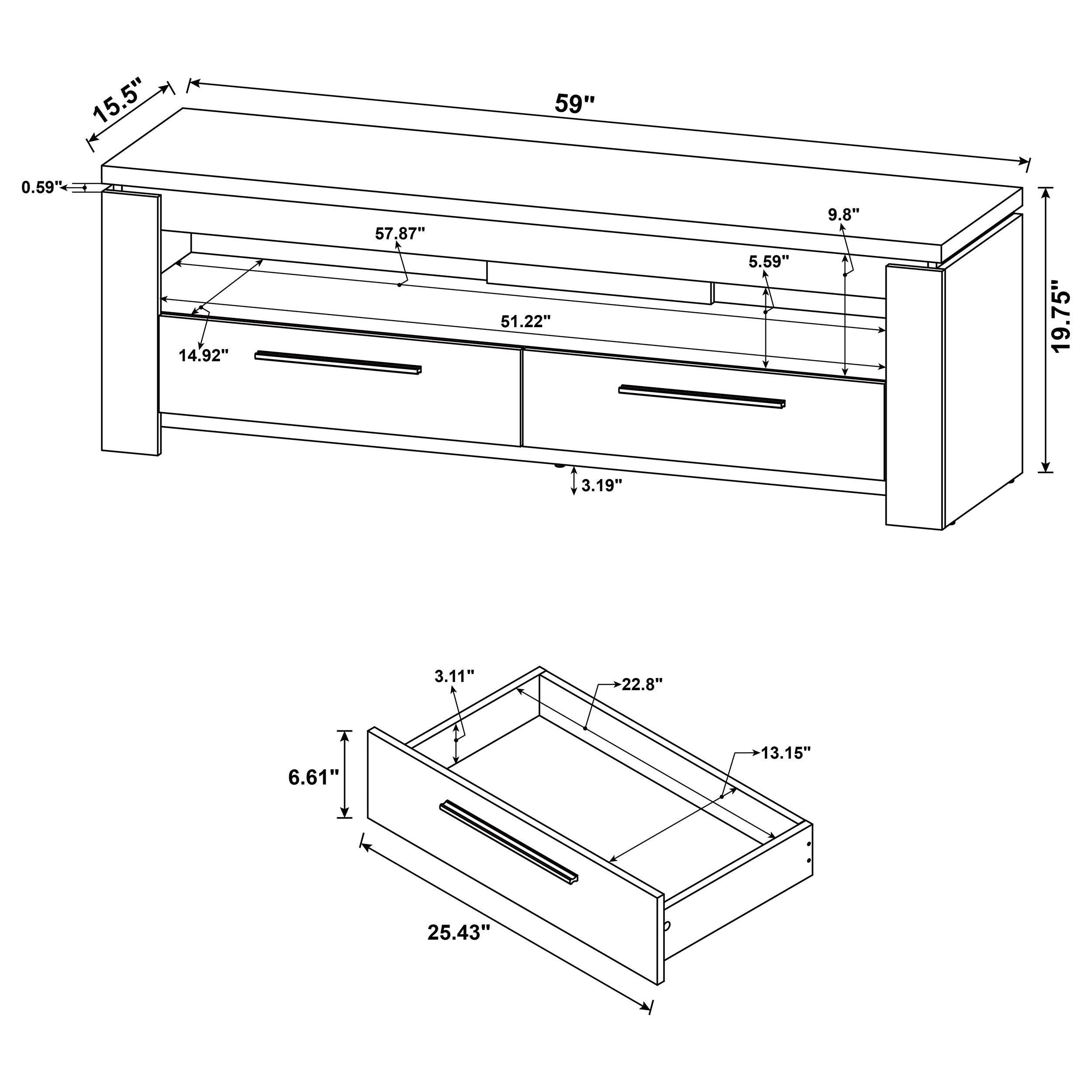 Elkton TV Stand