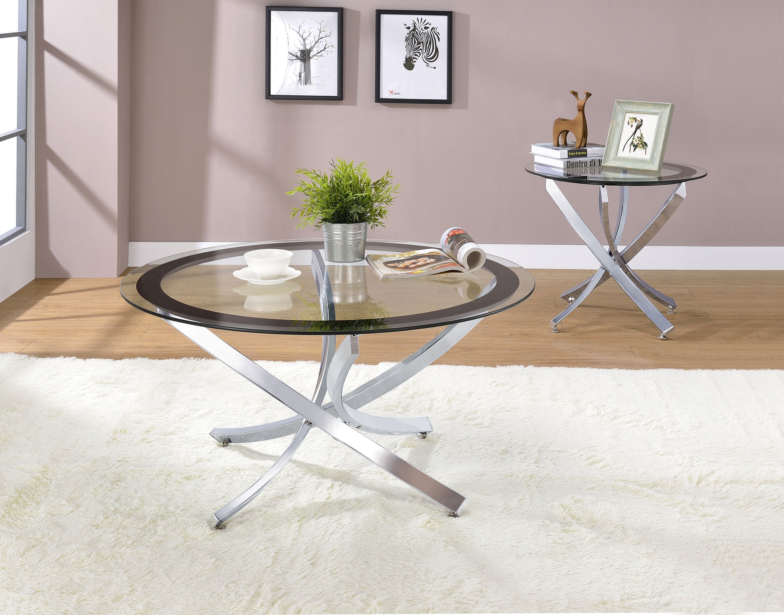 Brooke Coffee Table Set - Romeo & Juliet Furniture (Warren,MI)