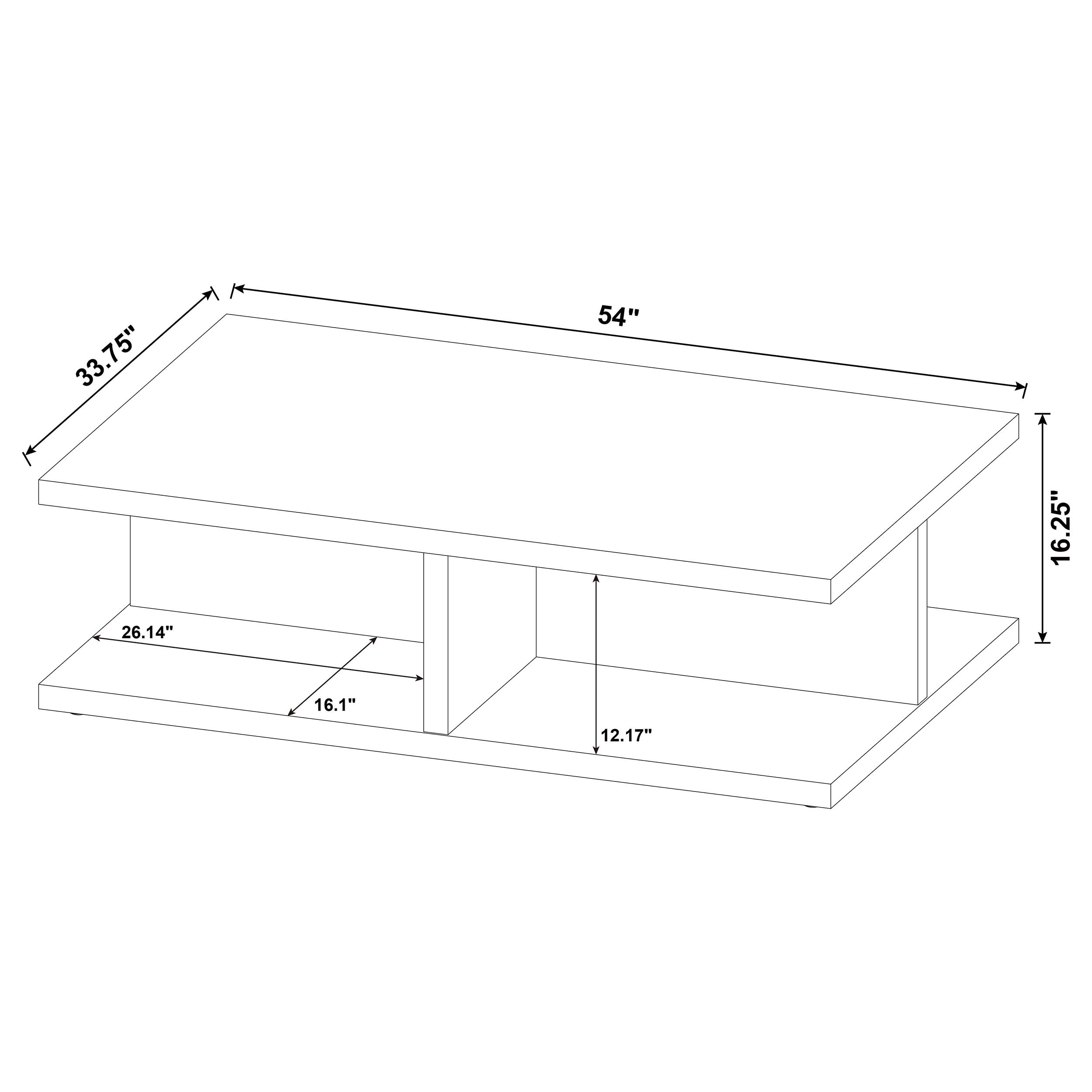 Cortona Coffee Table Set - Romeo & Juliet Furniture (Warren,MI)