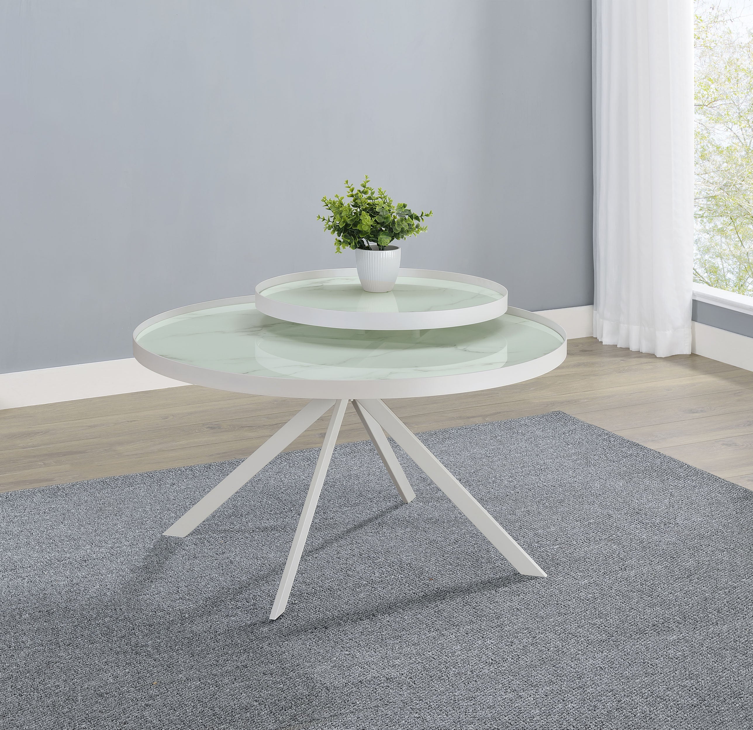 Briggs Coffee Table - Romeo & Juliet Furniture (Warren,MI)