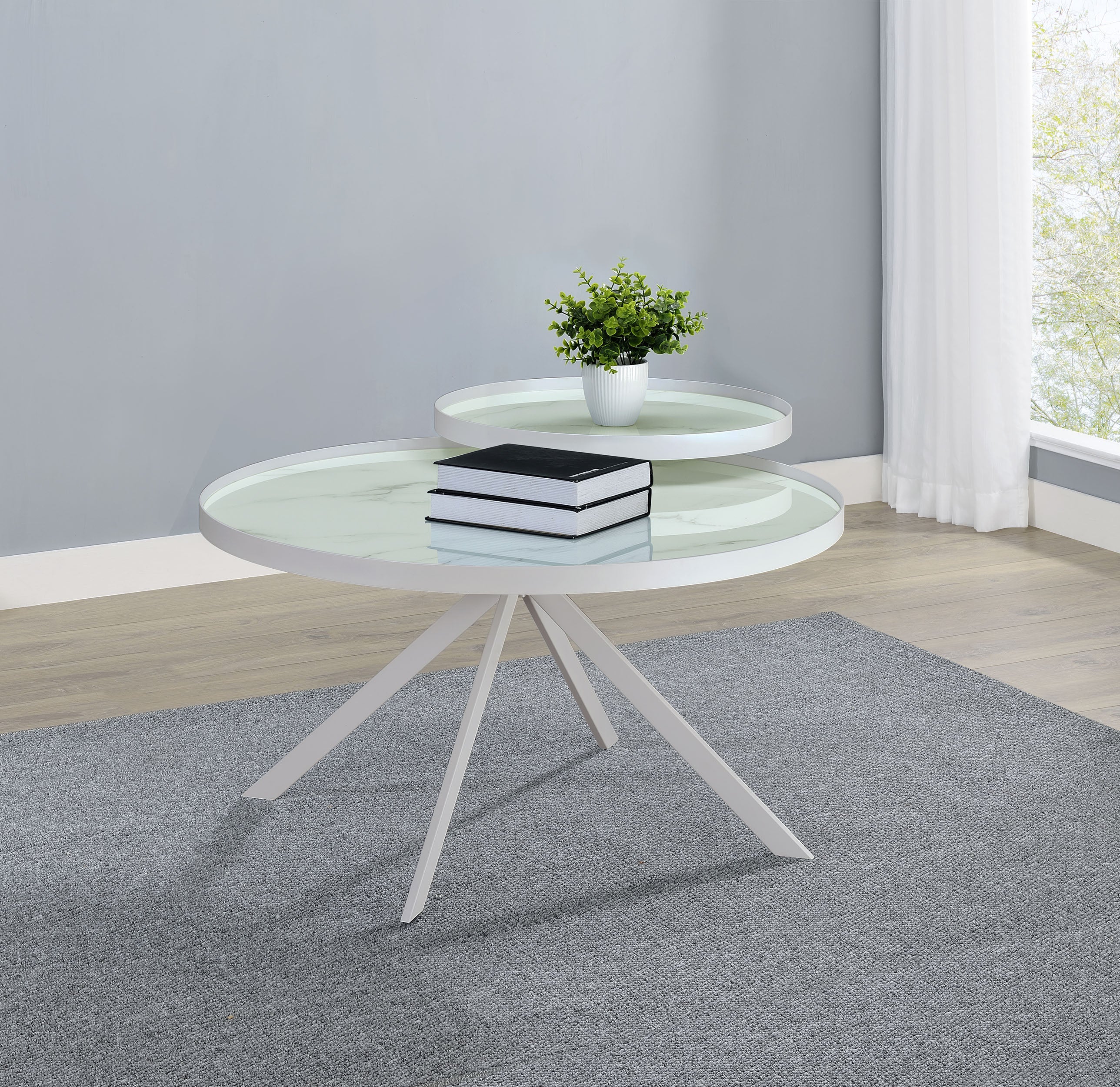Briggs Coffee Table - Romeo & Juliet Furniture (Warren,MI)