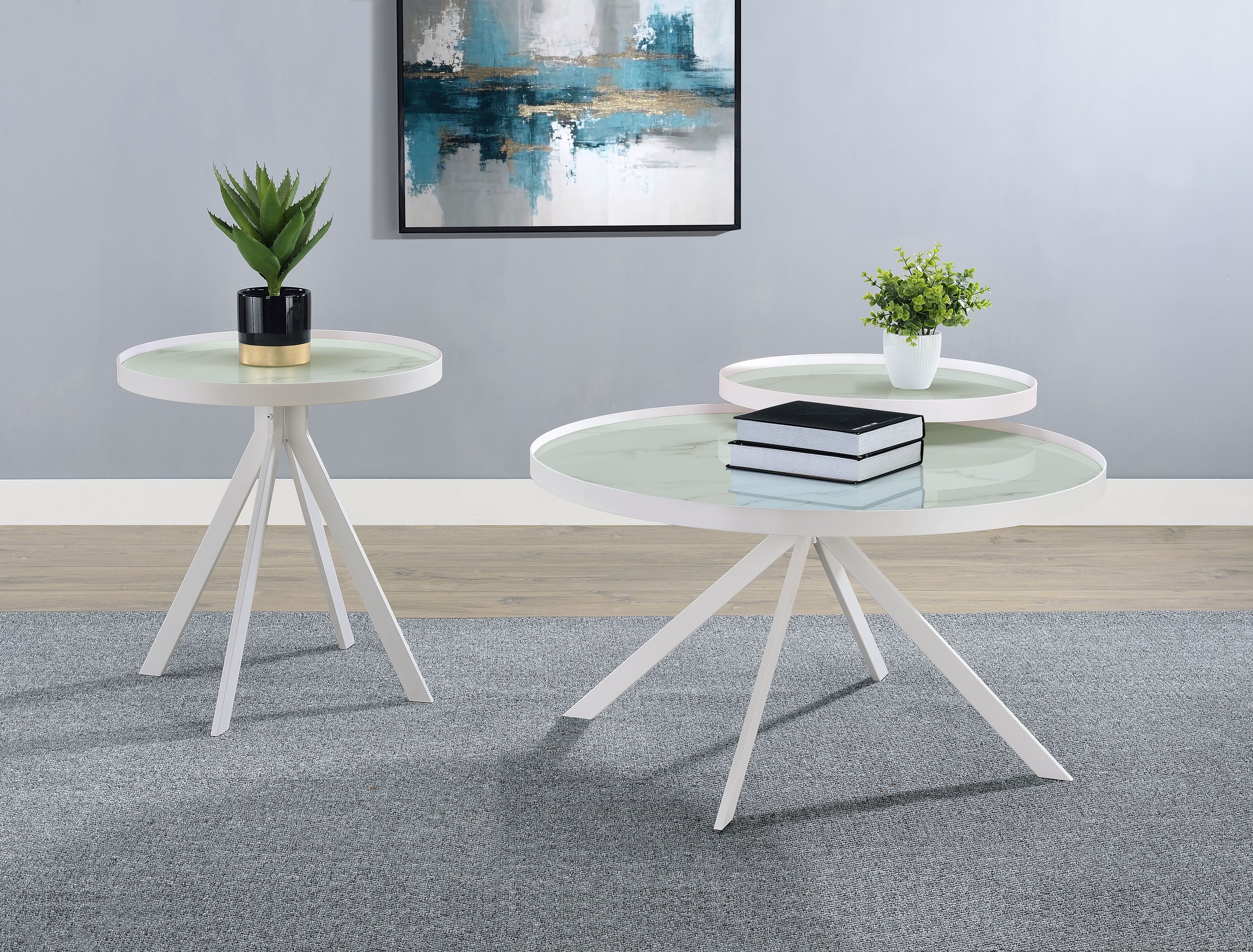 Briggs Coffee Table - Romeo & Juliet Furniture (Warren,MI)