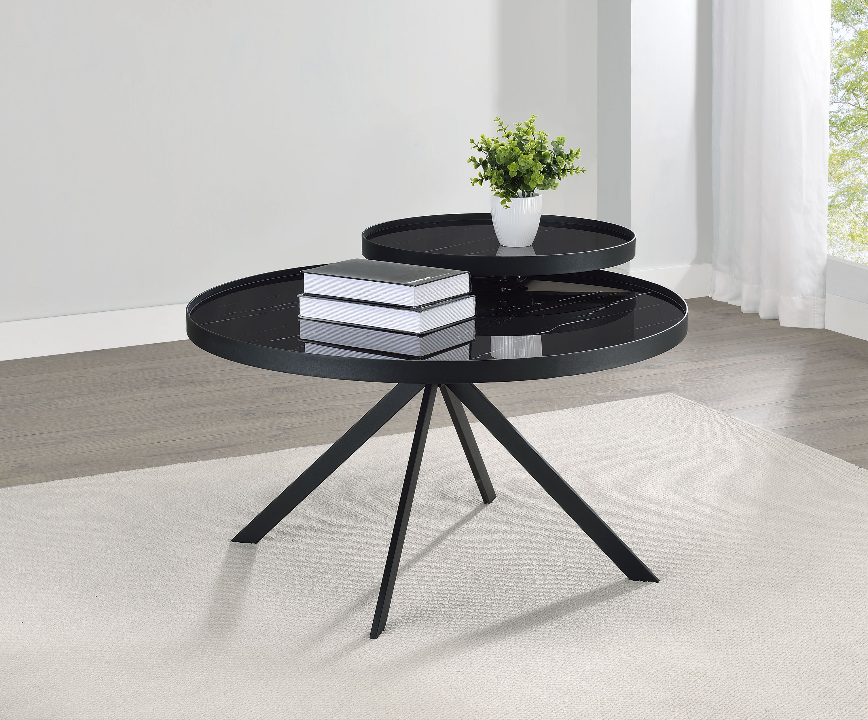 Briggs Coffee Table - Romeo & Juliet Furniture (Warren,MI)