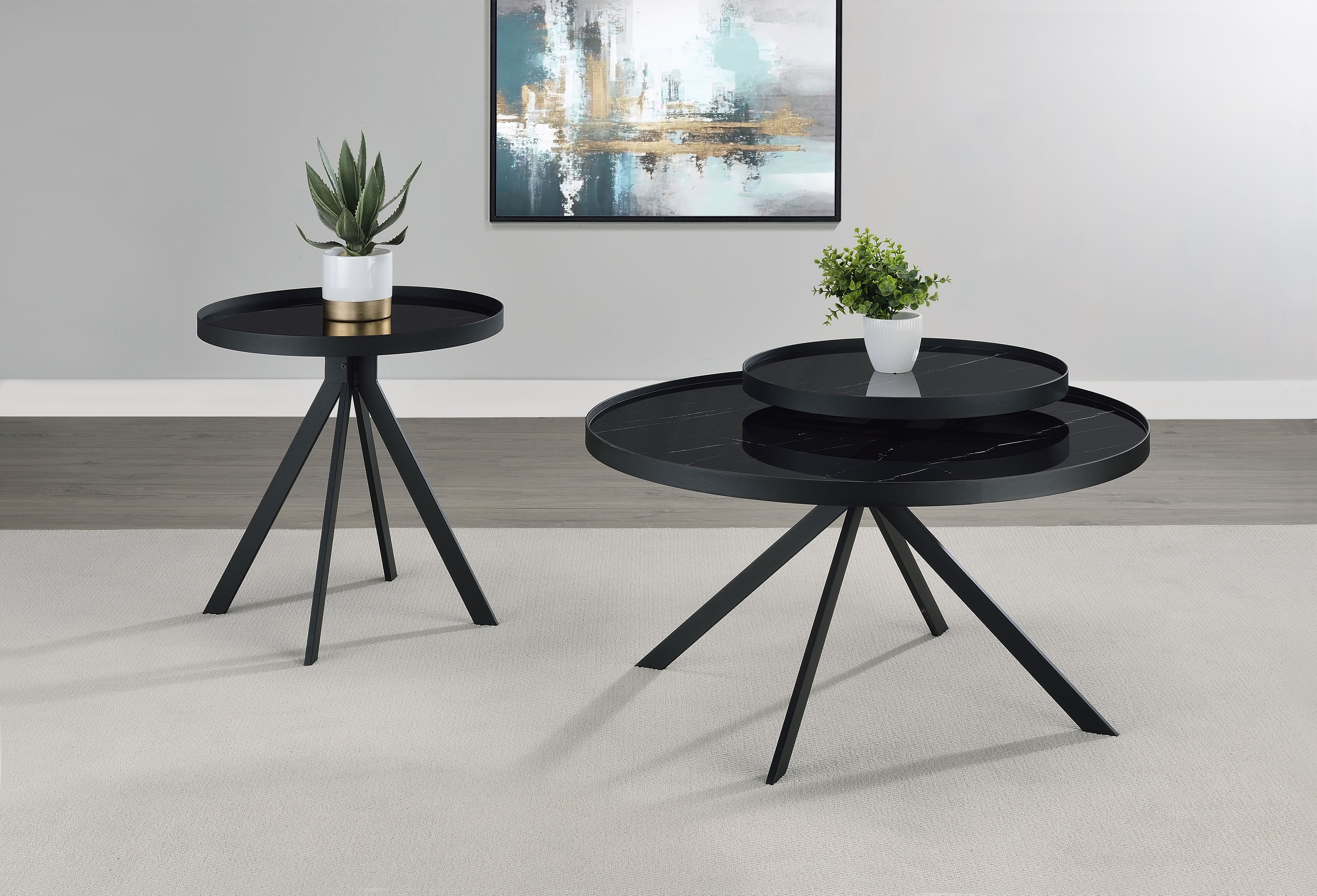 Briggs Coffee Table - Romeo & Juliet Furniture (Warren,MI)