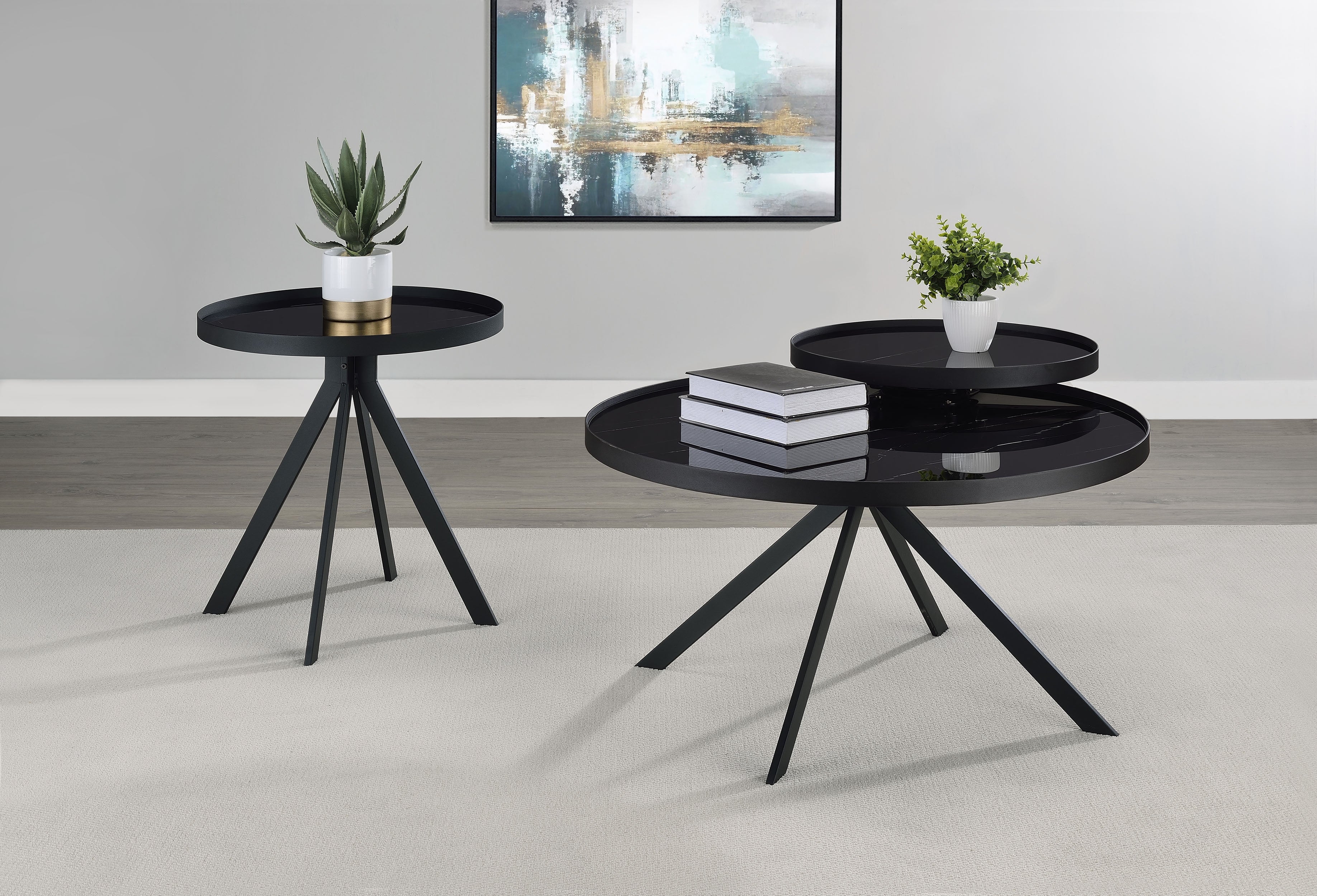 Briggs Coffee Table - Romeo & Juliet Furniture (Warren,MI)
