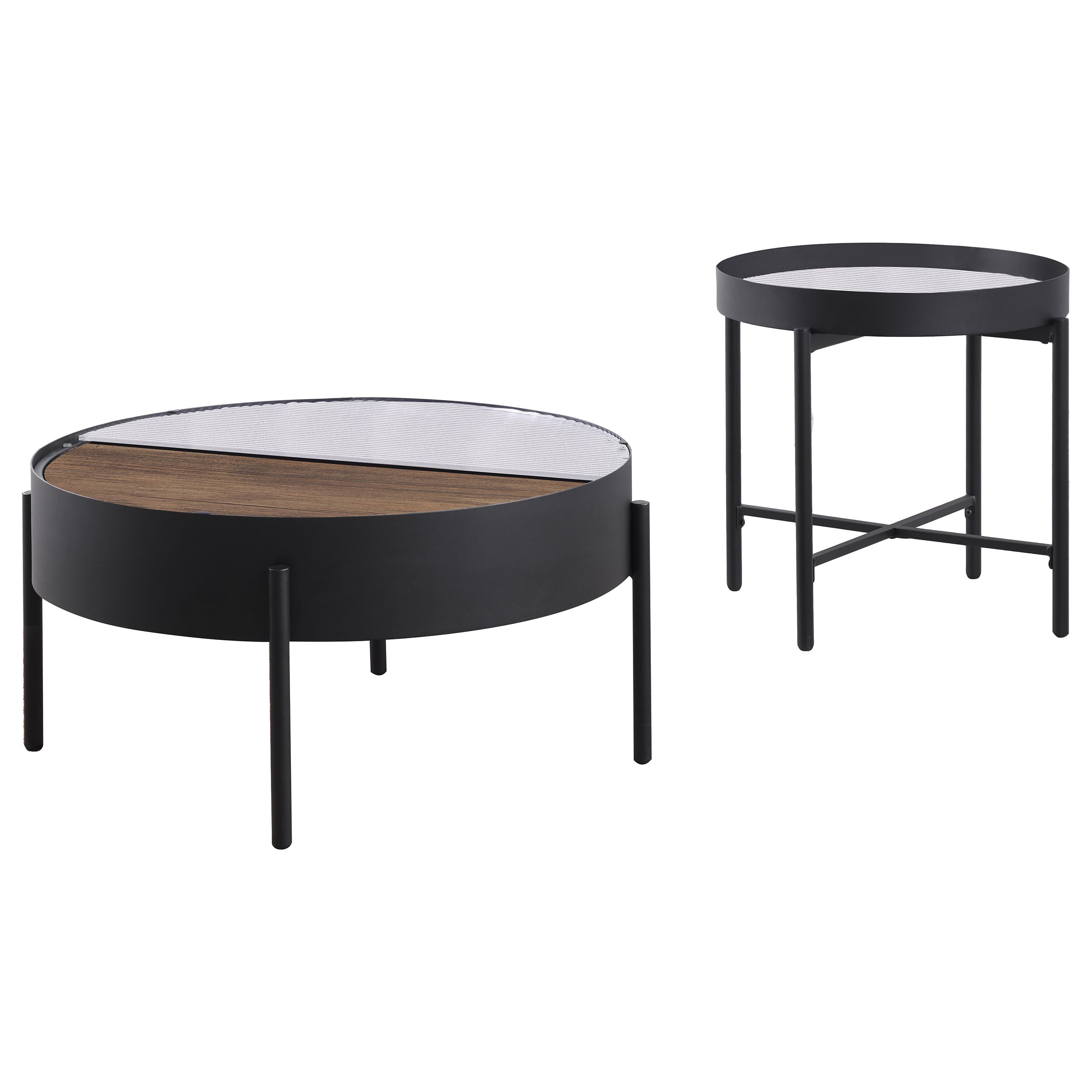 Ozella Coffee Table Set - Romeo & Juliet Furniture (Warren,MI)
