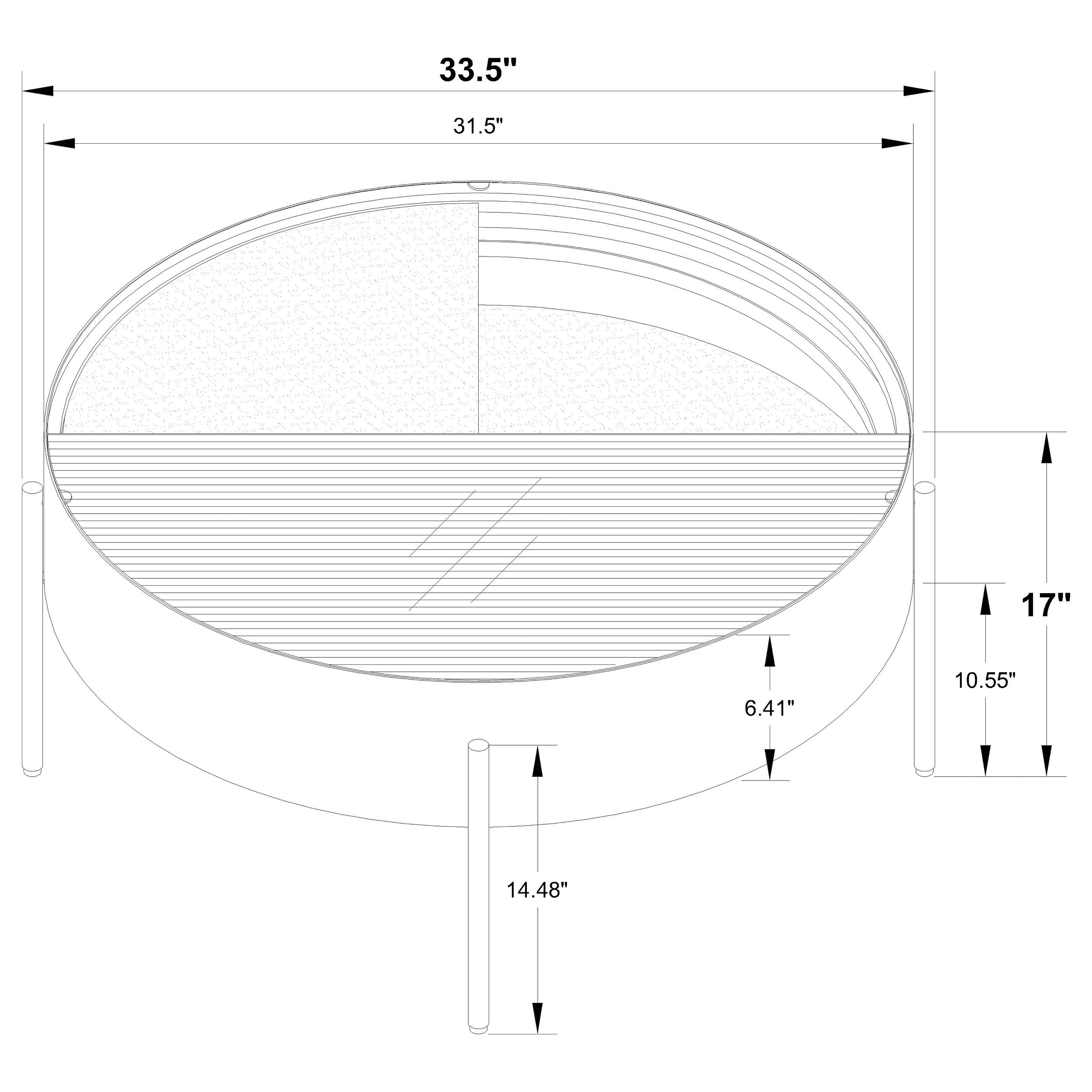 Ozella Coffee Table Set - Romeo & Juliet Furniture (Warren,MI)