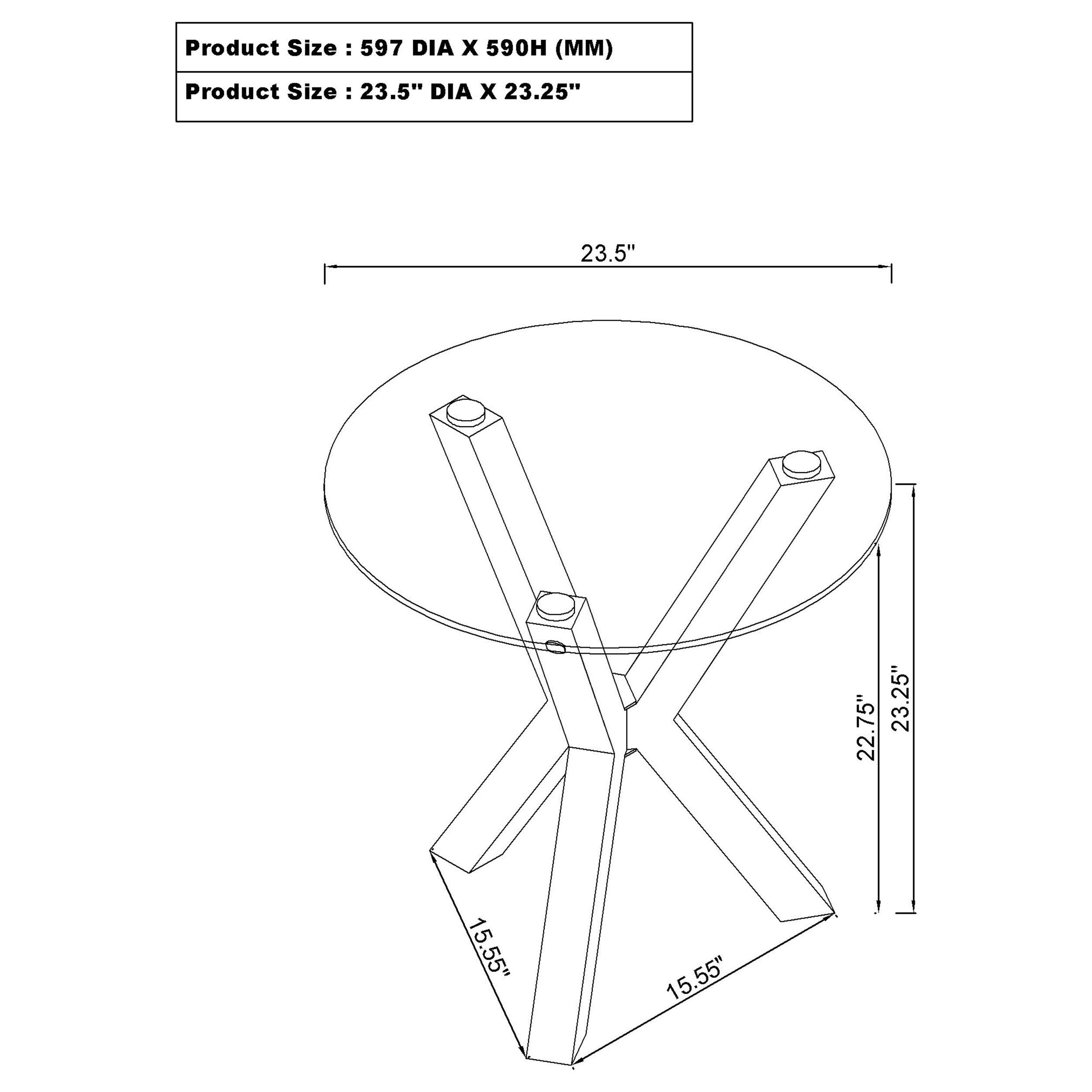 Kenzie End Table - Romeo & Juliet Furniture (Warren,MI)