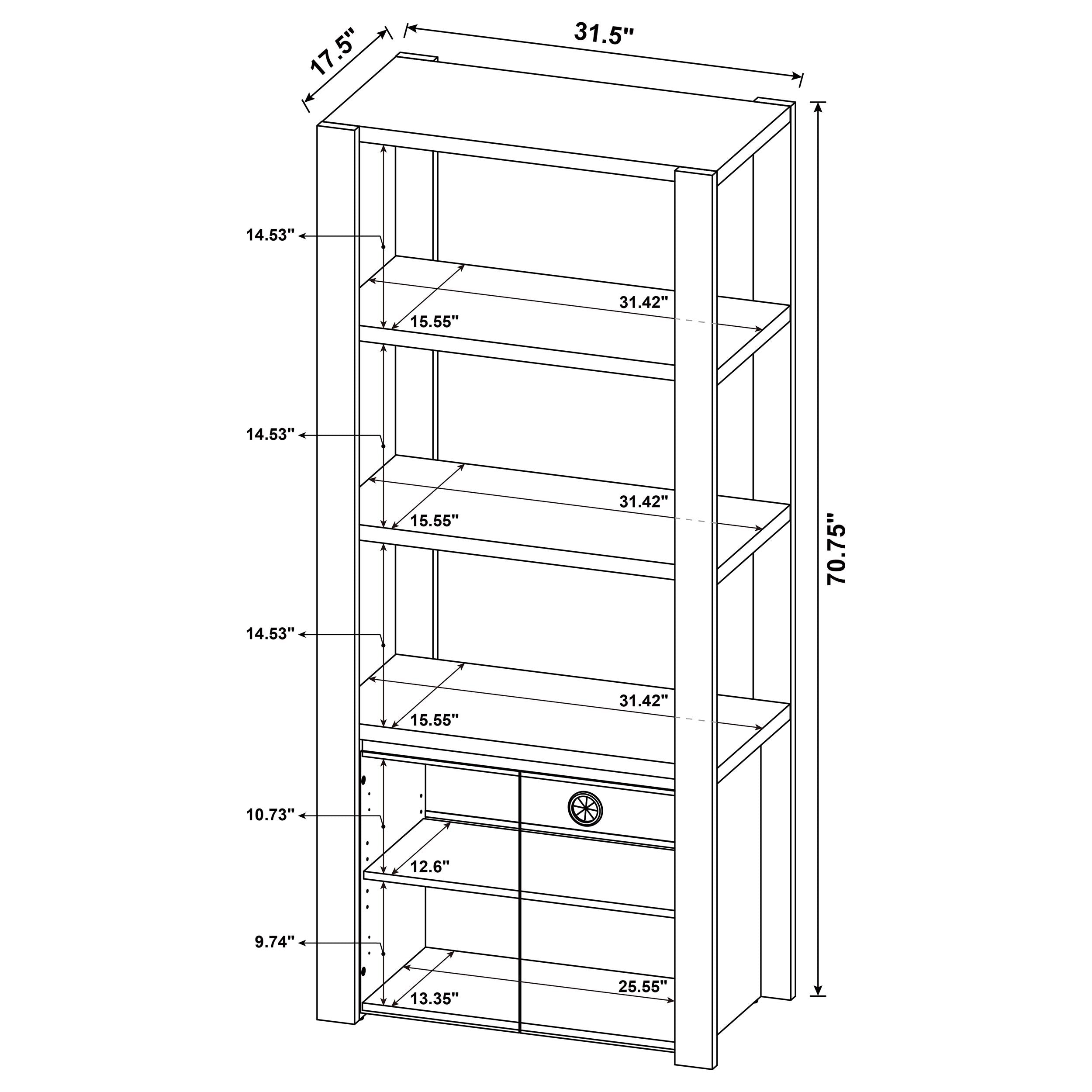 Laurelton Media Tower - Romeo & Juliet Furniture (Warren,MI)