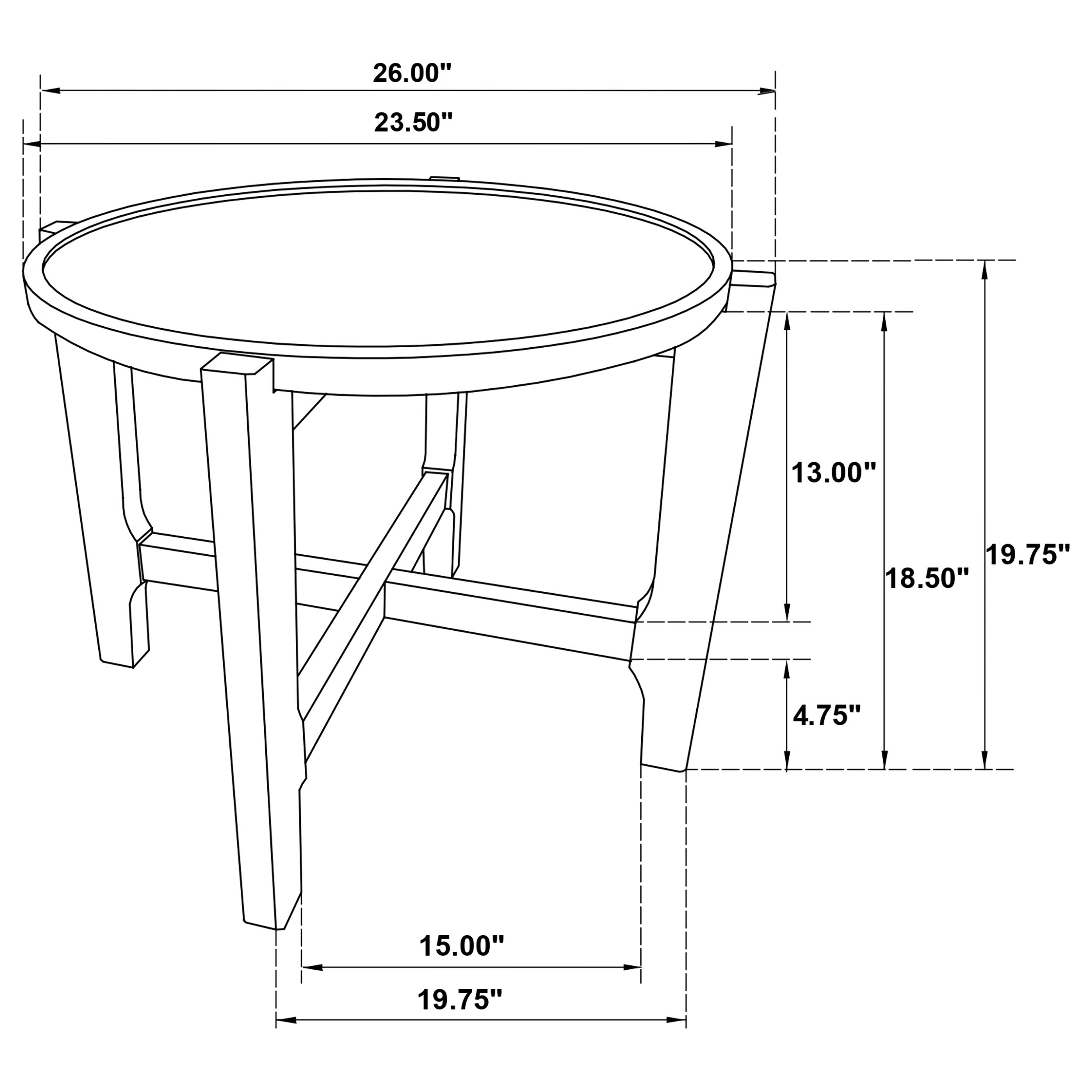 Cota End Table - Romeo & Juliet Furniture (Warren,MI)