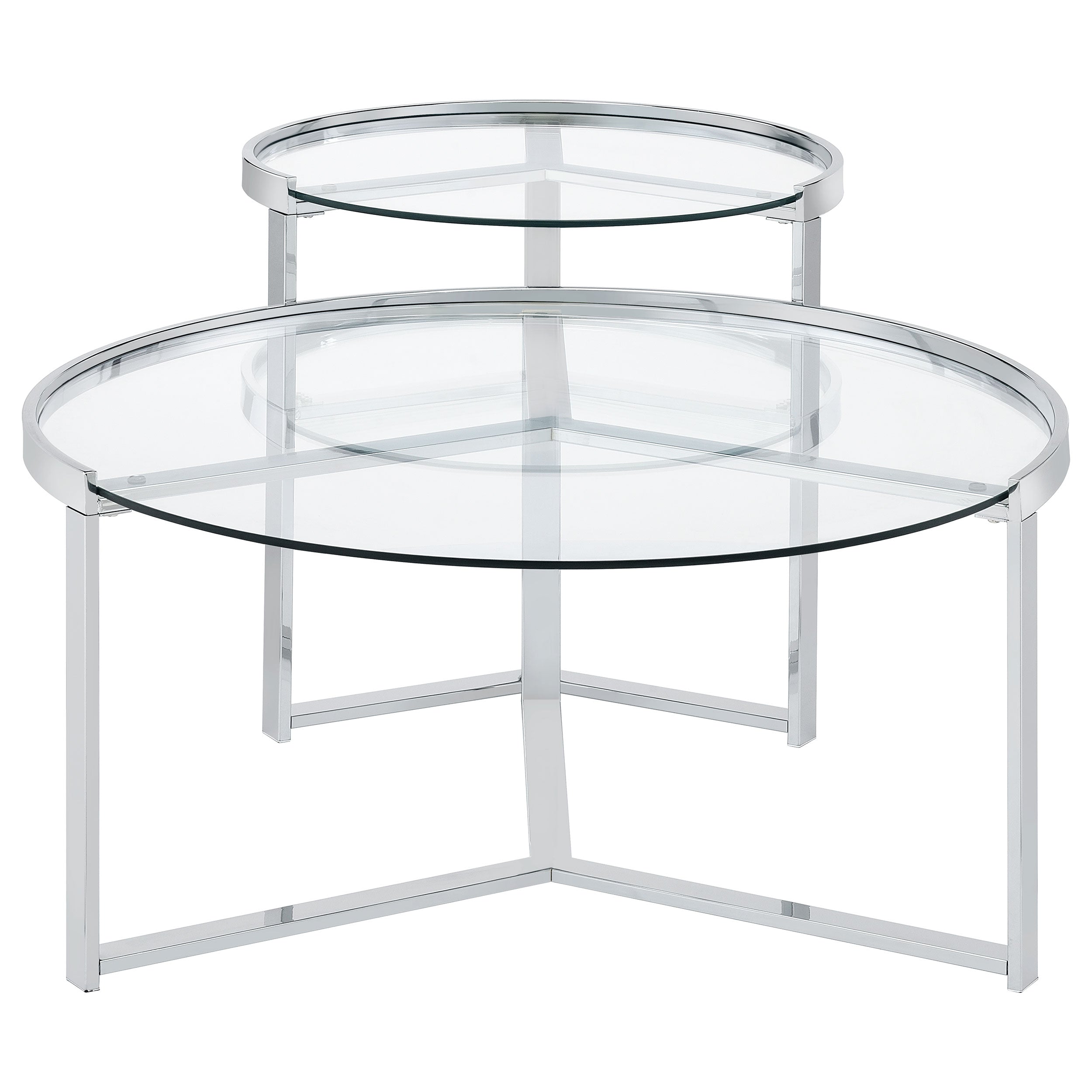 Delia Nesting Coffee Table - Romeo & Juliet Furniture (Warren,MI)