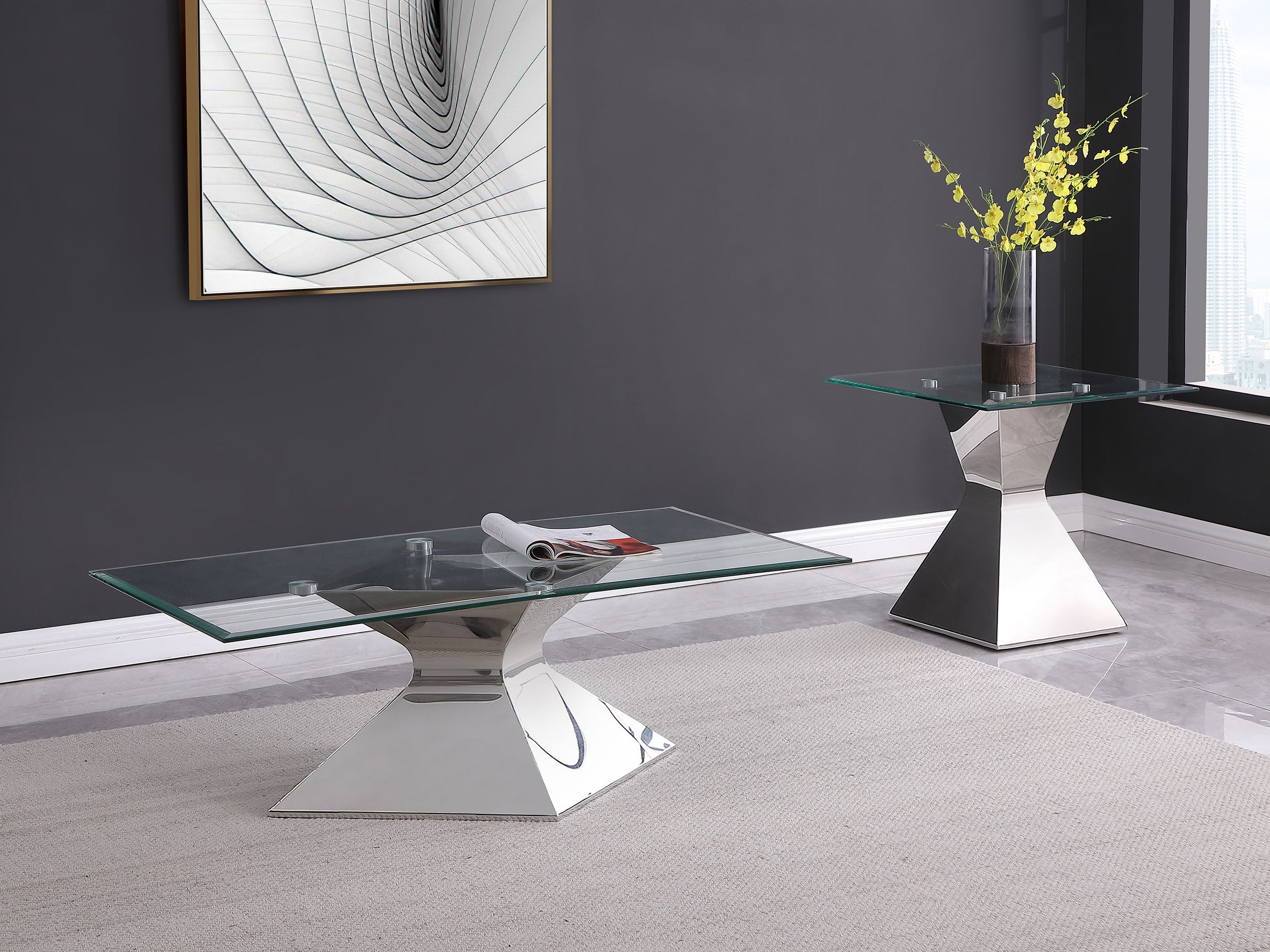 Jenny End Table - Romeo & Juliet Furniture (Warren,MI)