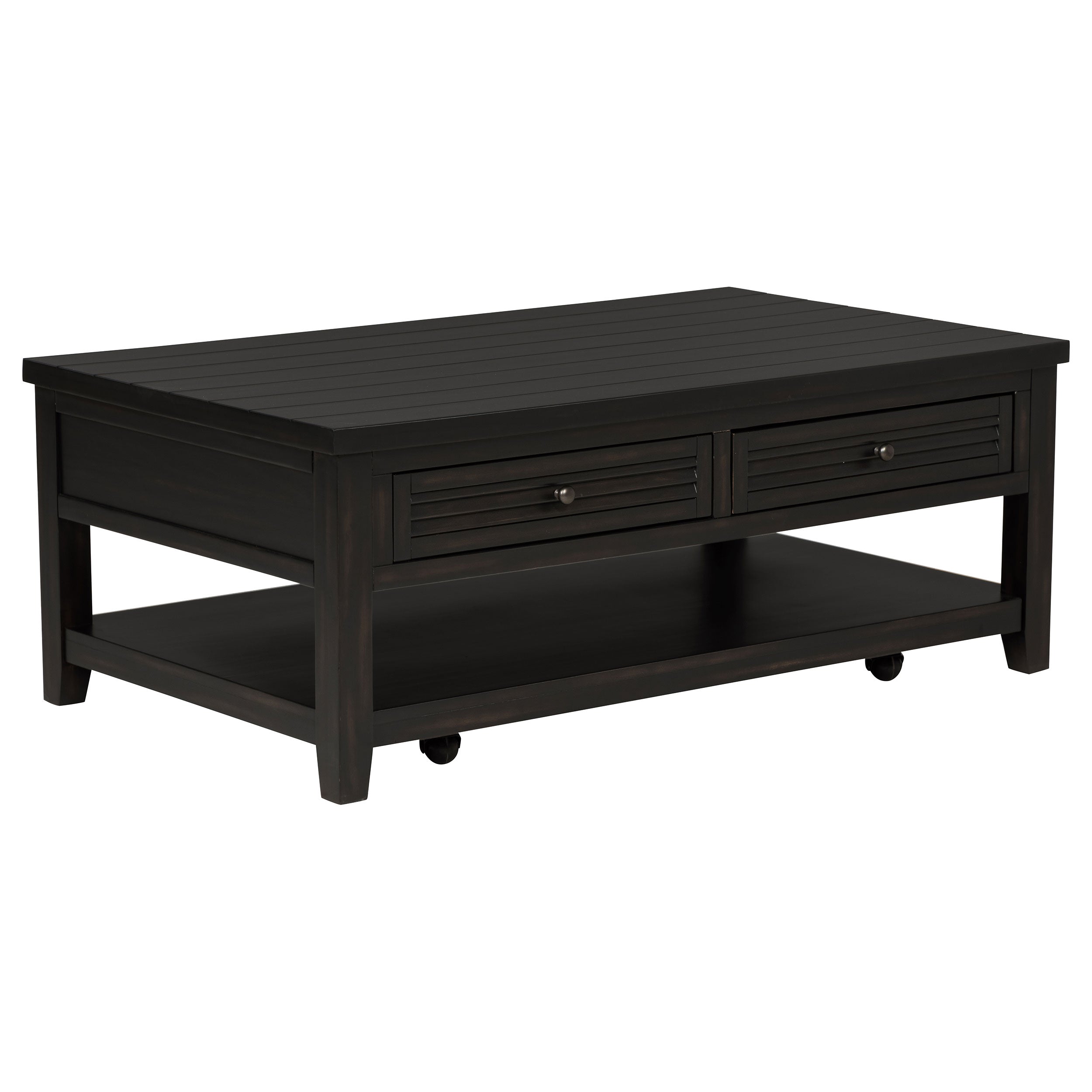 Concord Mobile Coffee Table - Romeo & Juliet Furniture (Warren,MI)