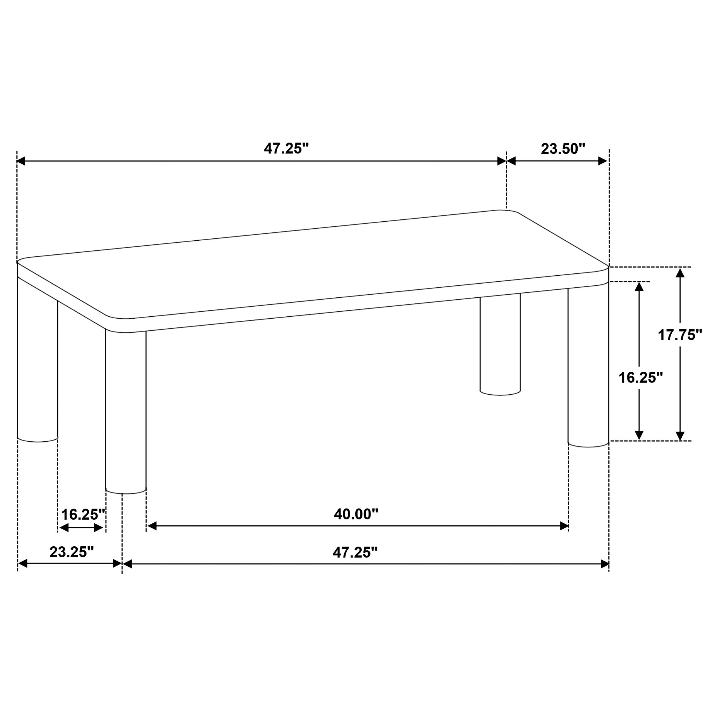 Castlewood Coffee Table - Romeo & Juliet Furniture (Warren,MI)