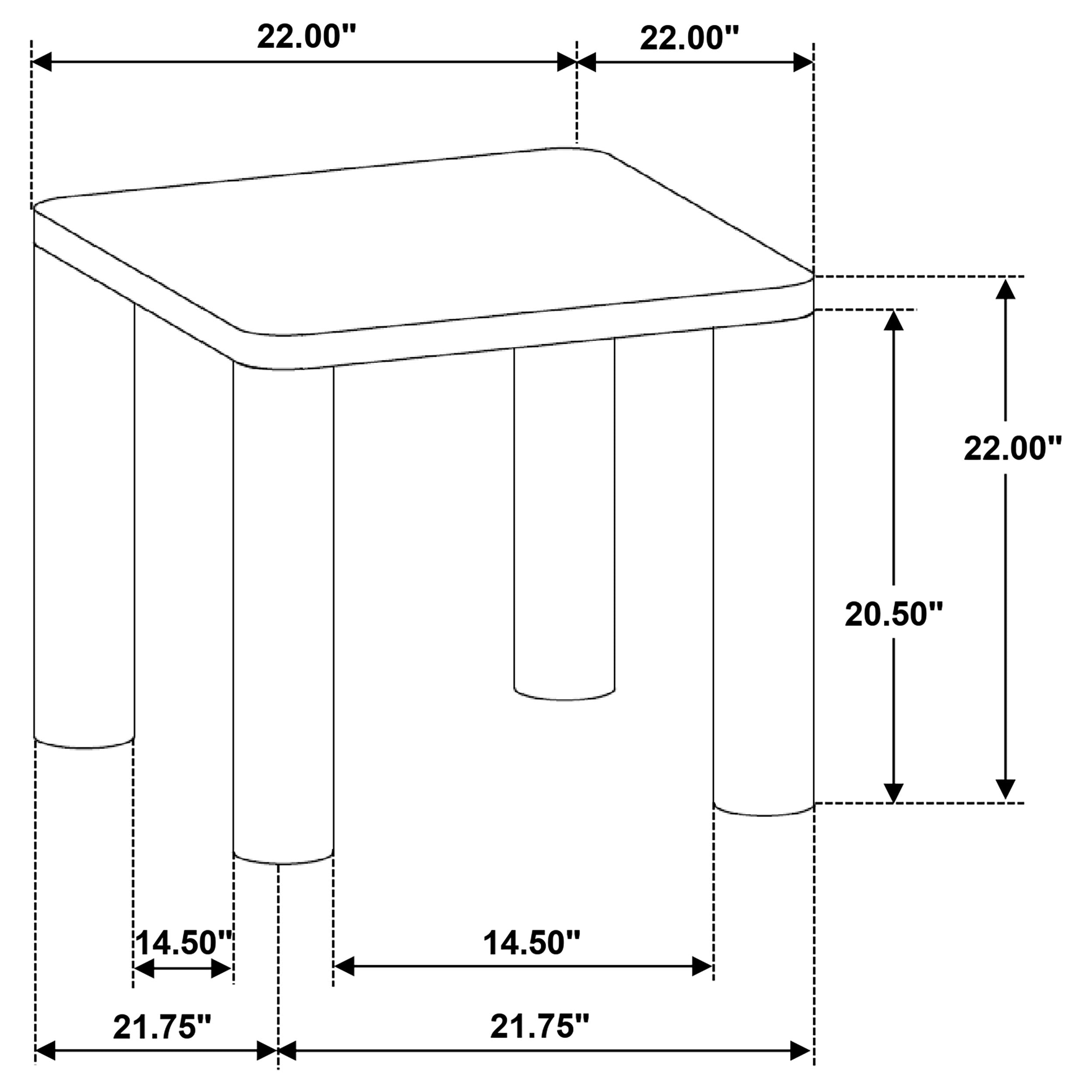 Castlewood Coffee Table Set - Romeo & Juliet Furniture (Warren,MI)