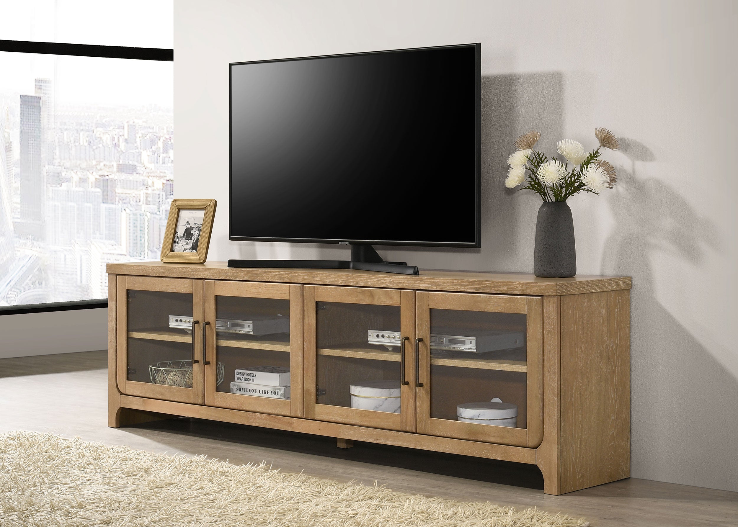Brenham TV Stand - Romeo & Juliet Furniture (Warren,MI)