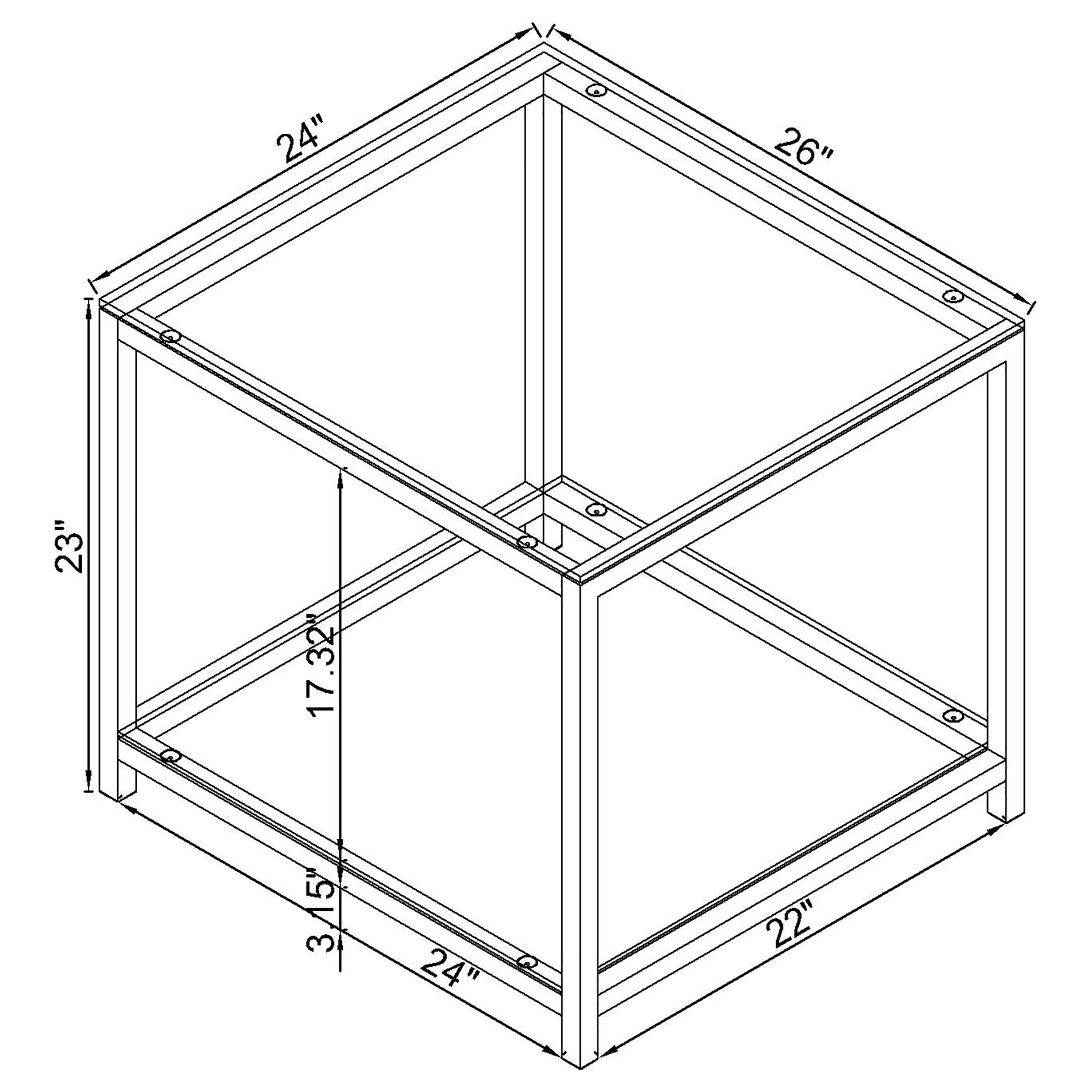 Trini Coffee Table Set - Romeo & Juliet Furniture (Warren,MI)