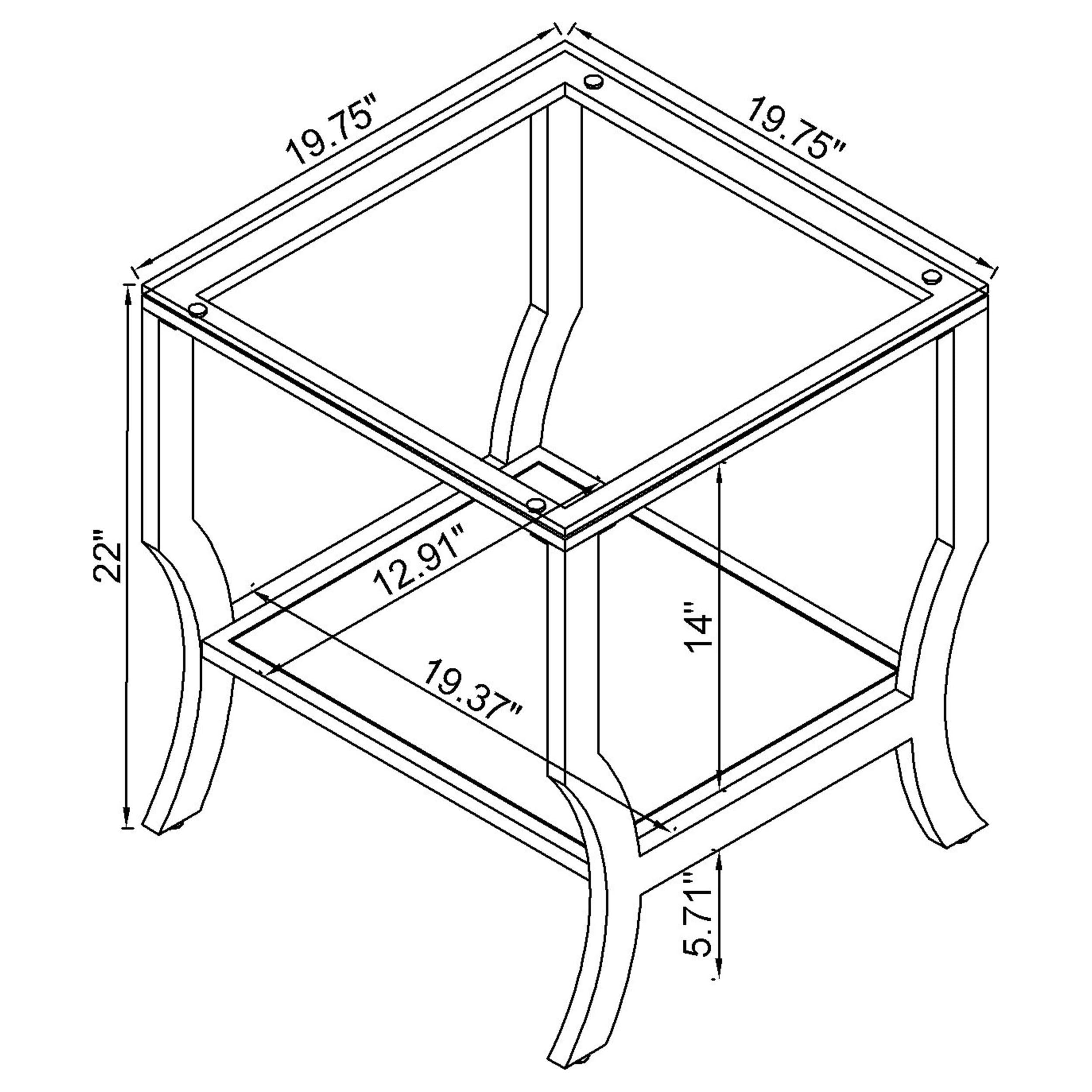 Saide Coffee Table Set - Romeo & Juliet Furniture (Warren,MI)