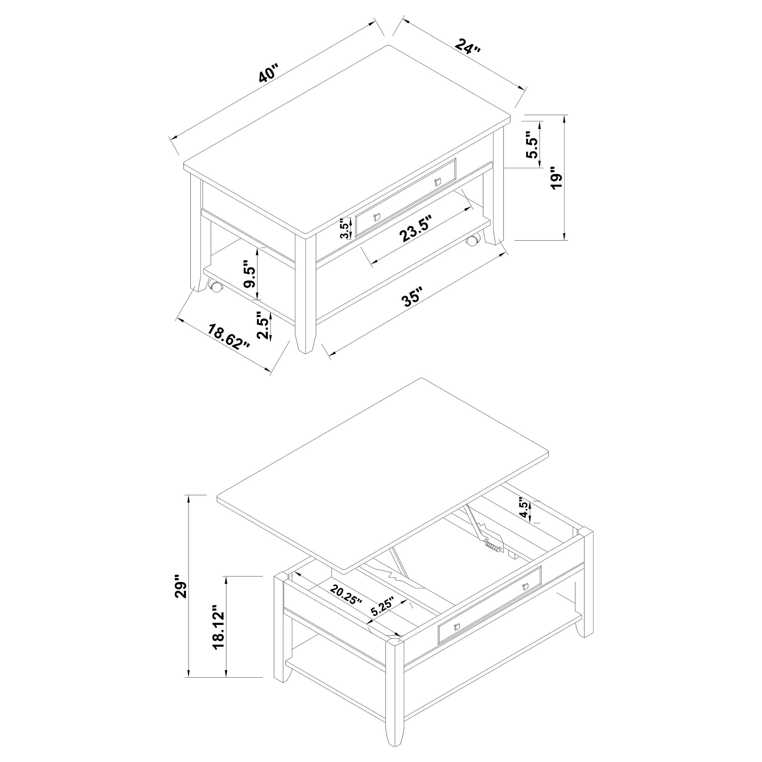 Bradford Coffee Table Sets