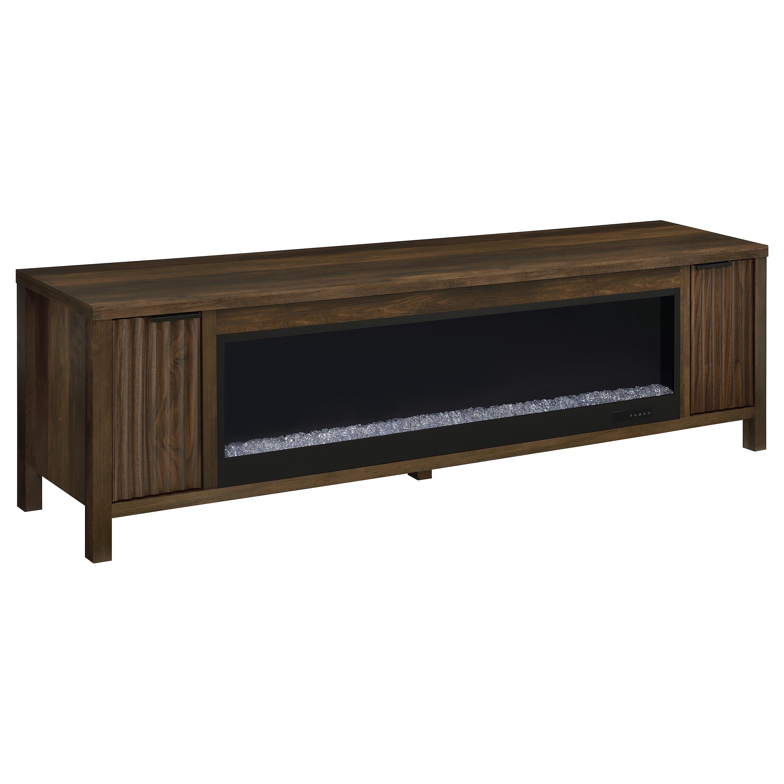 Carey TV Stand Fireplace Console - Romeo & Juliet Furniture (Warren,MI)