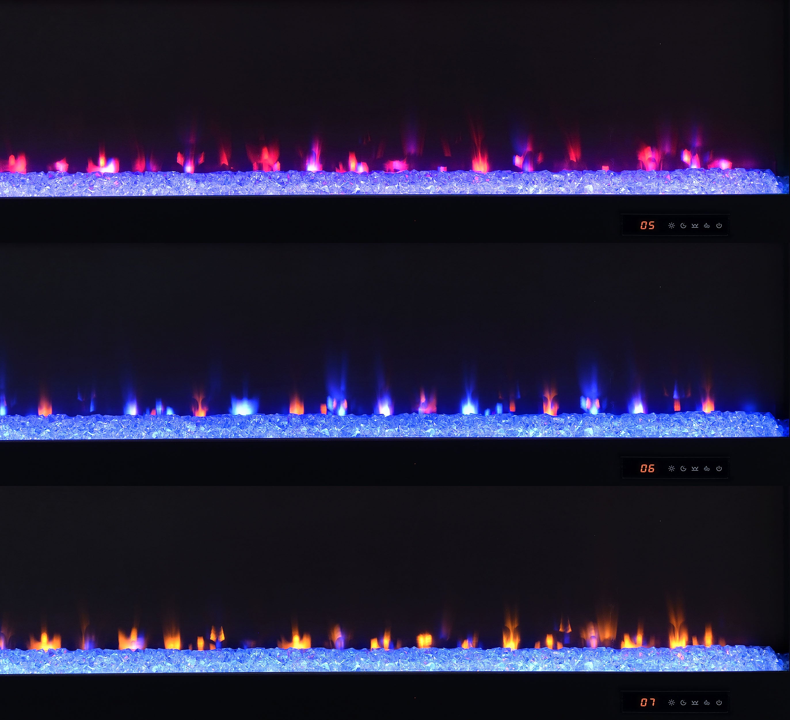 Deiter TV Stand Fireplace Console - Romeo & Juliet Furniture (Warren,MI)