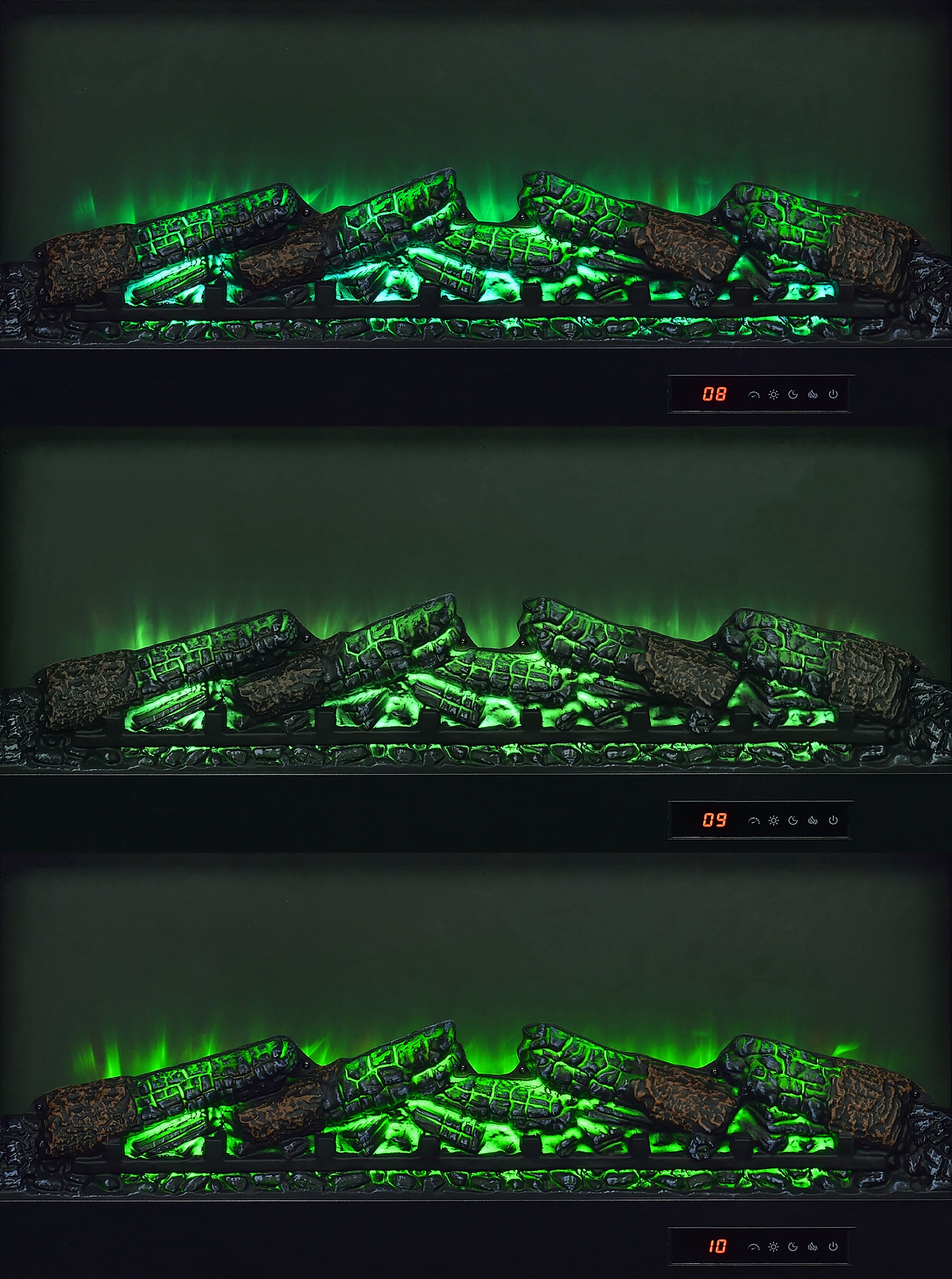 Fuller TV Stand Fireplace Console - Romeo & Juliet Furniture (Warren,MI)